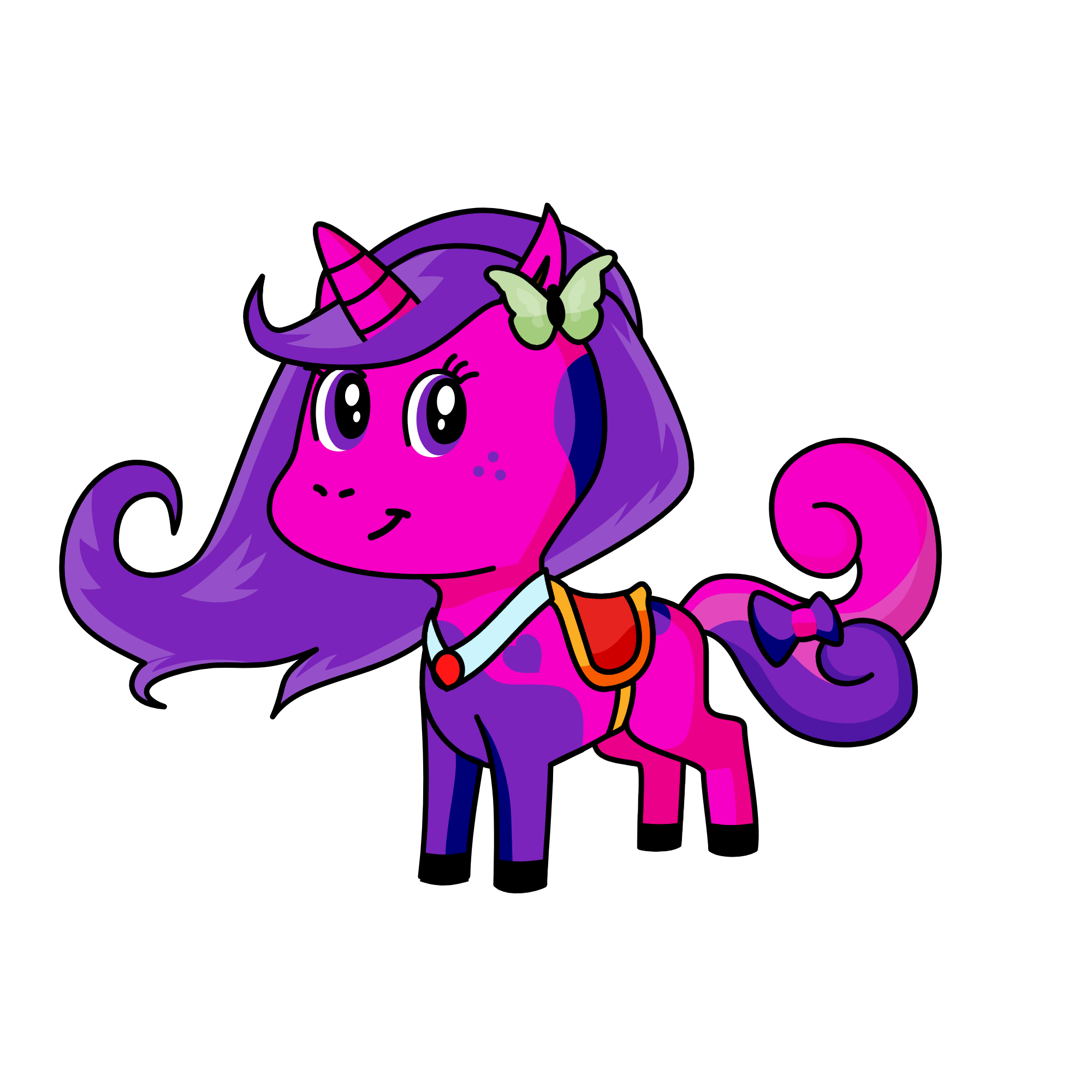 Rora The Powerfull Queen of Bowis Castel, the unicorn