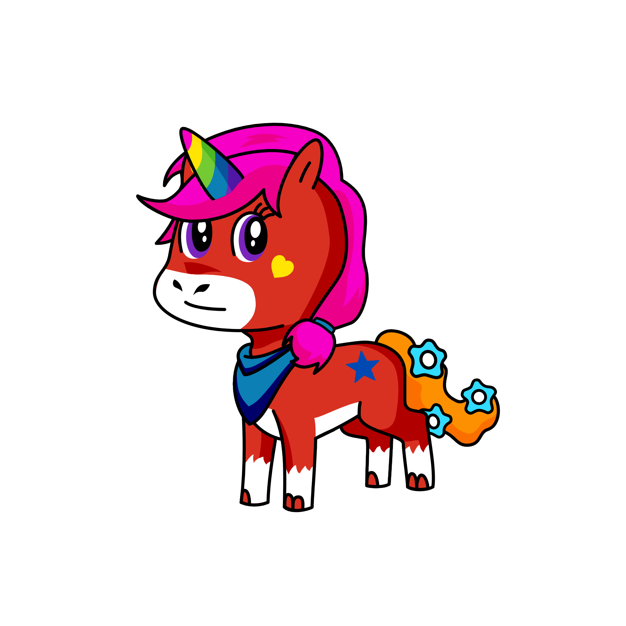 Carmina, the unicorn