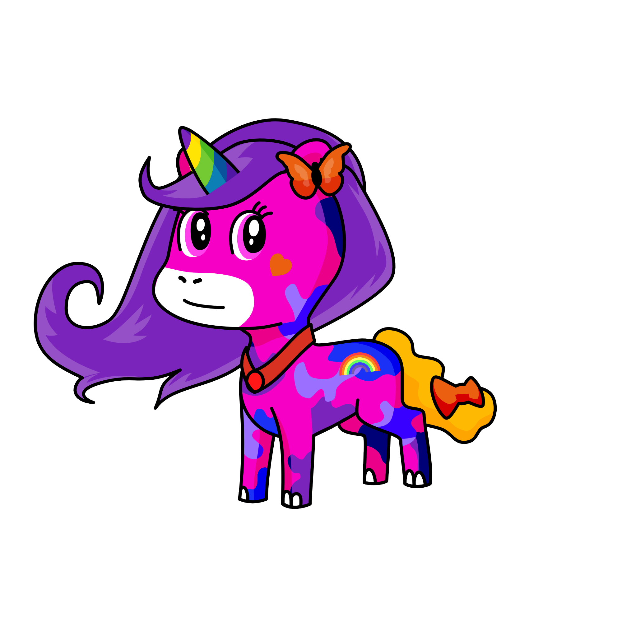 Chiclita, the unicorn