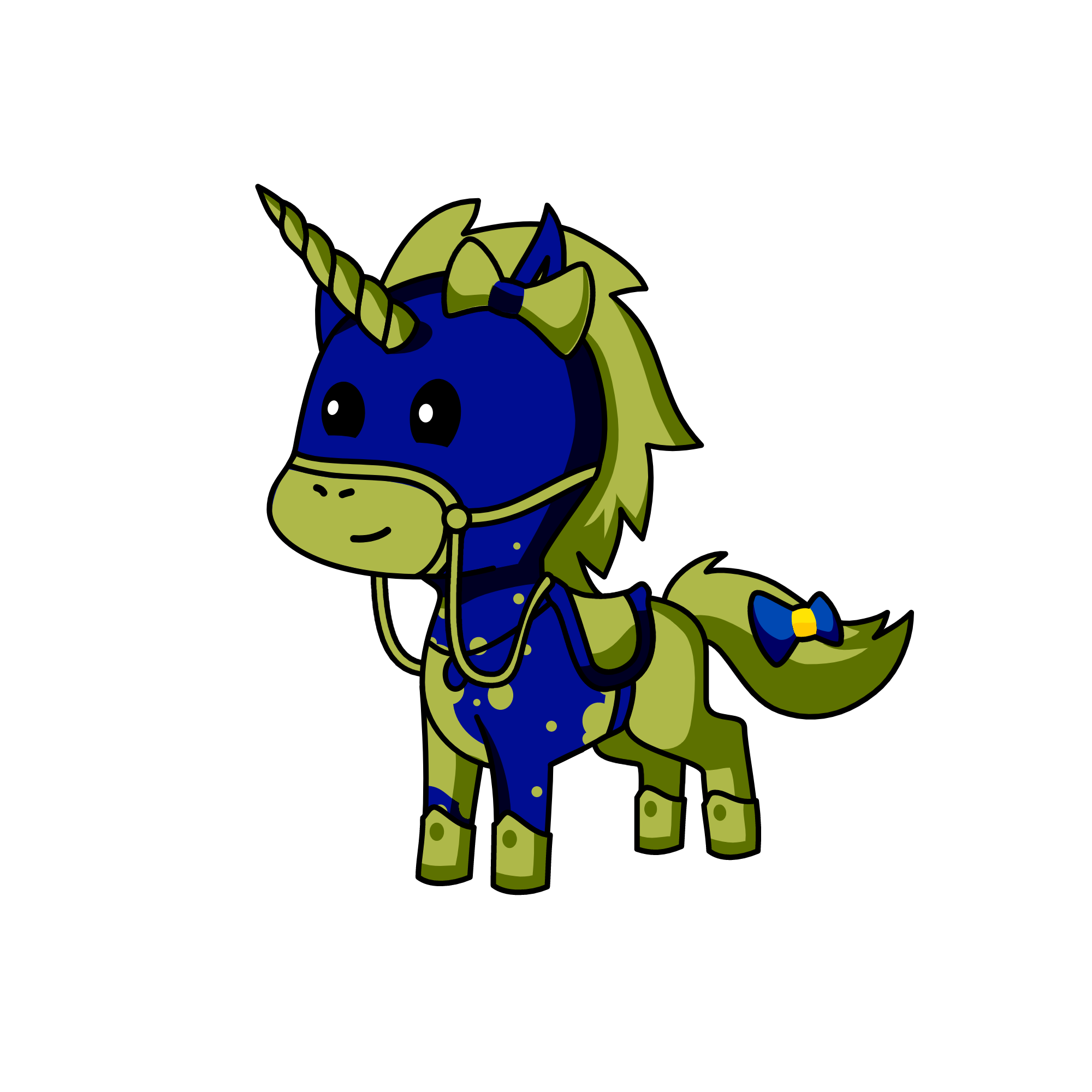 Midnight Stars, the unicorn