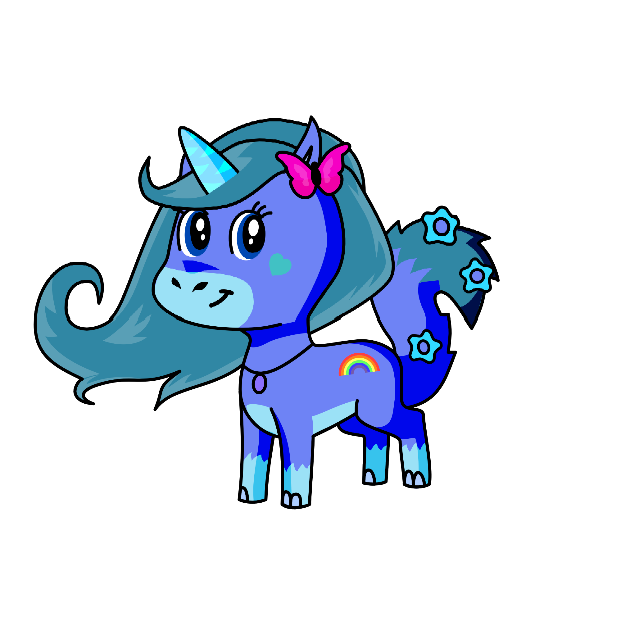 Luna, the unicorn