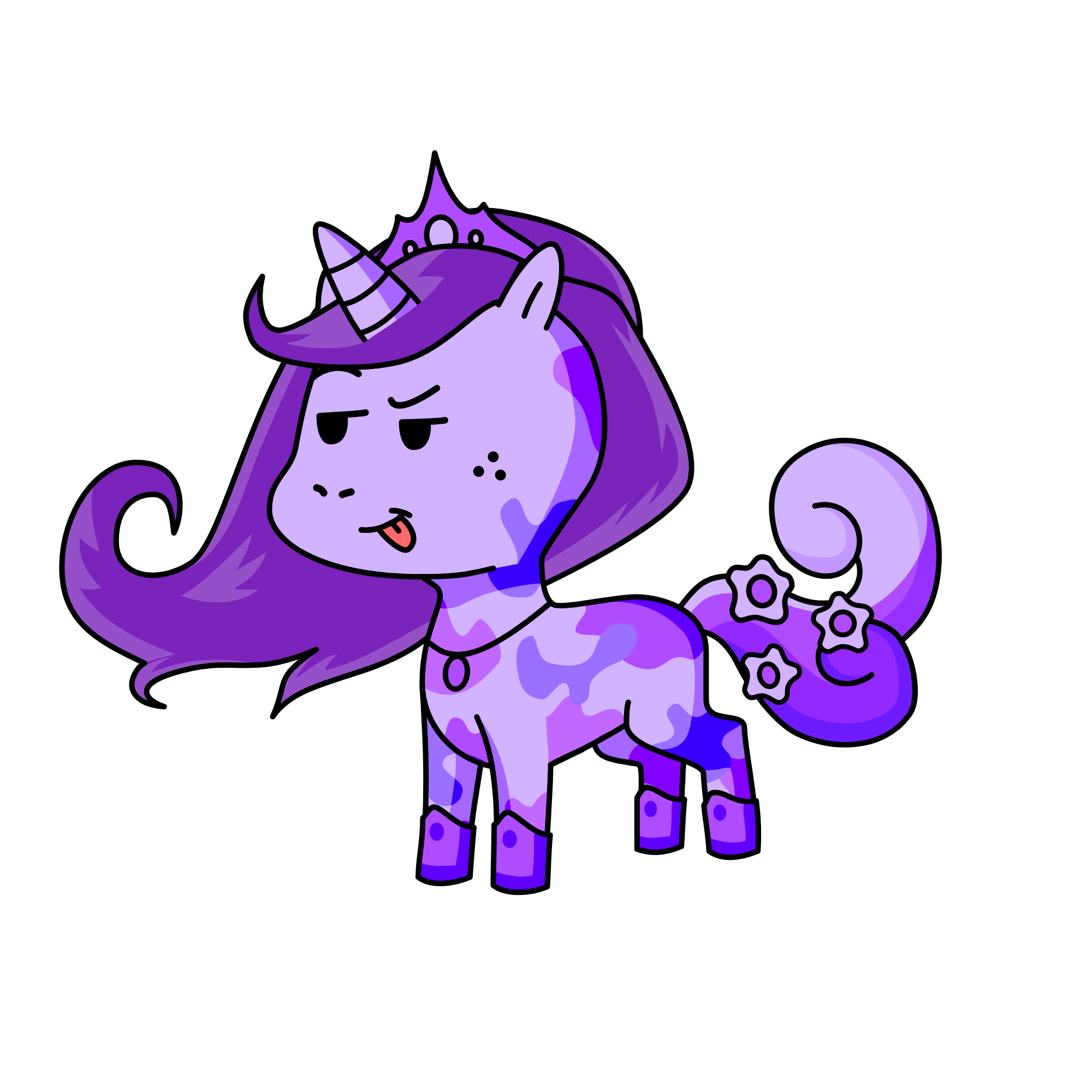 Violeta, the unicorn