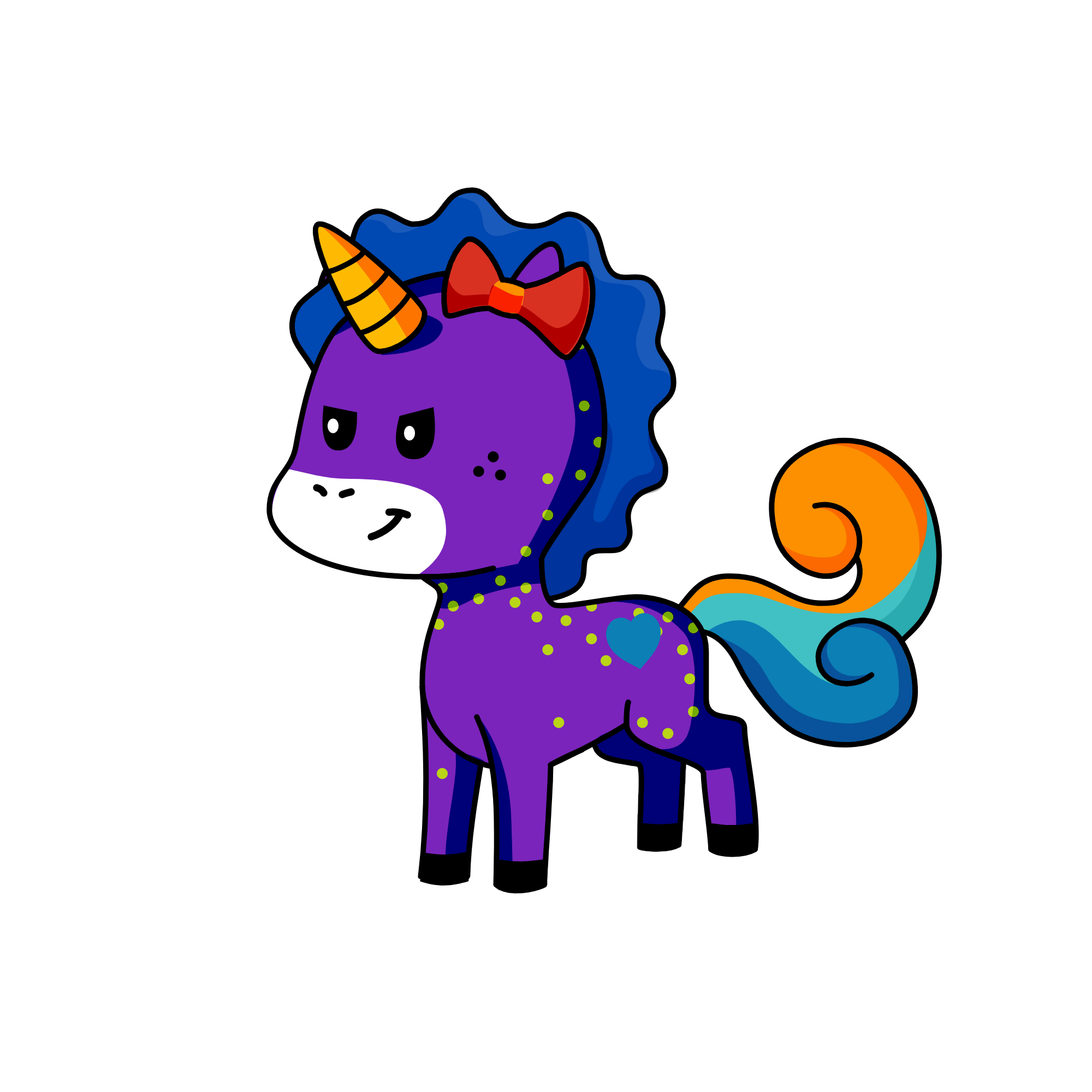 rock unicorn, the unicorn