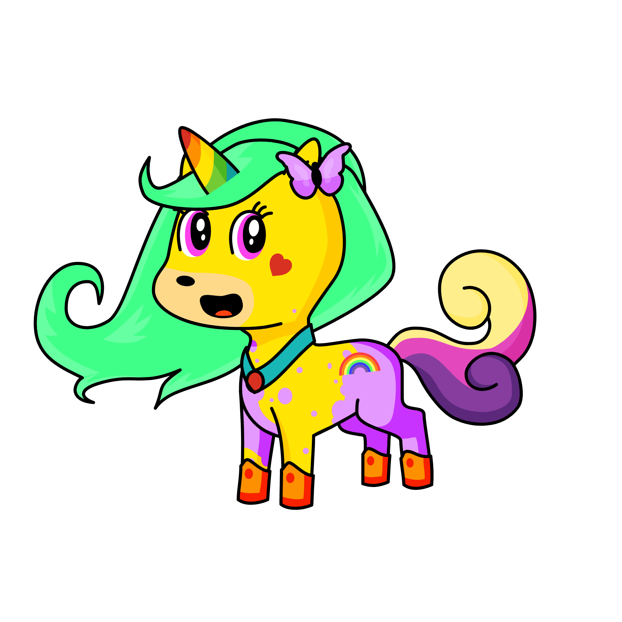rainby, the unicorn