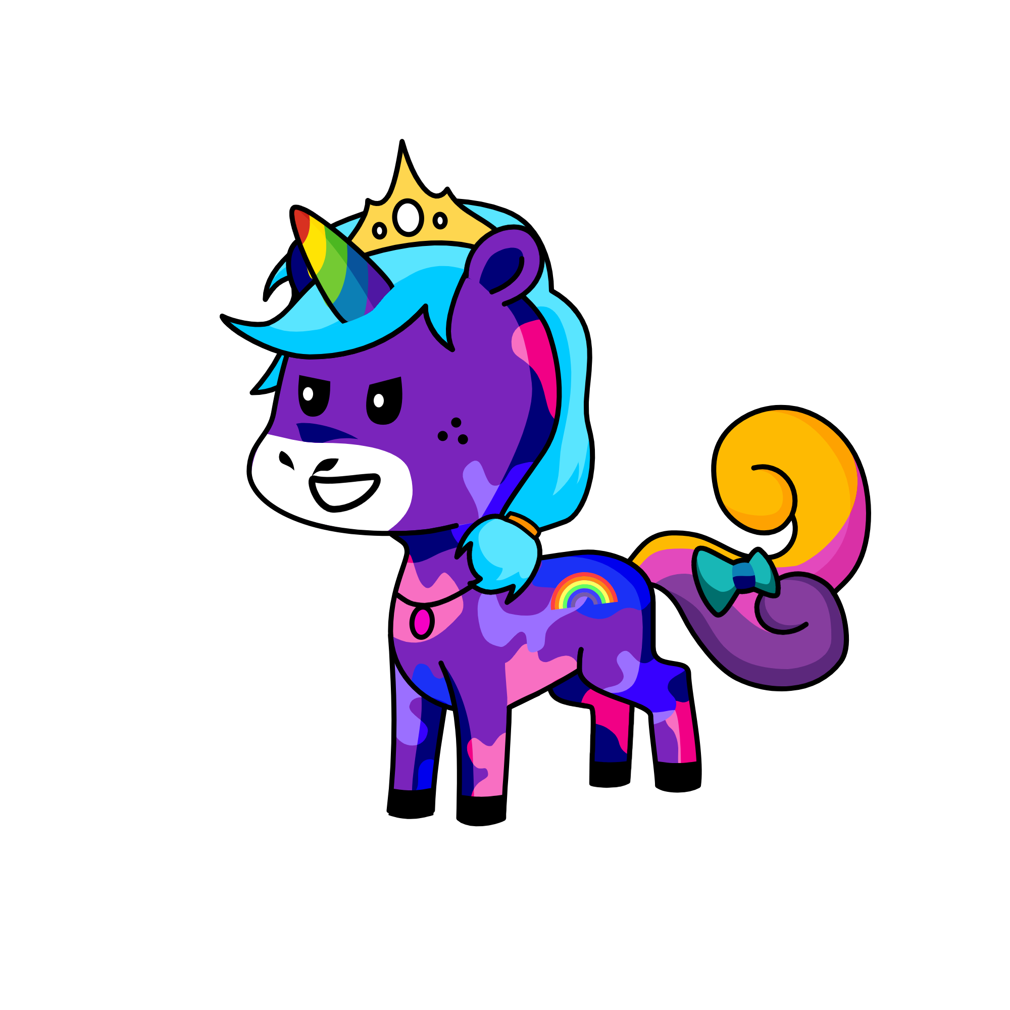 mejestica, the unicorn