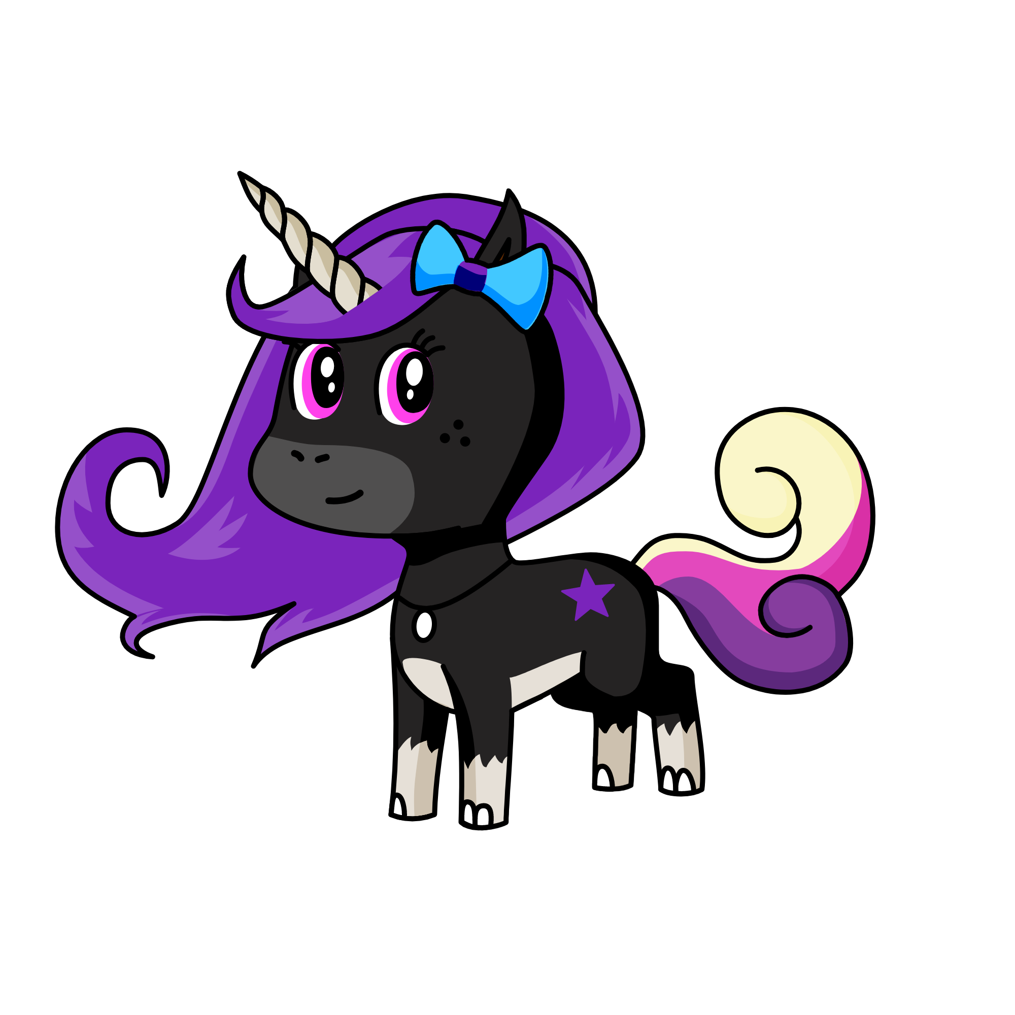 Galaxy, the unicorn