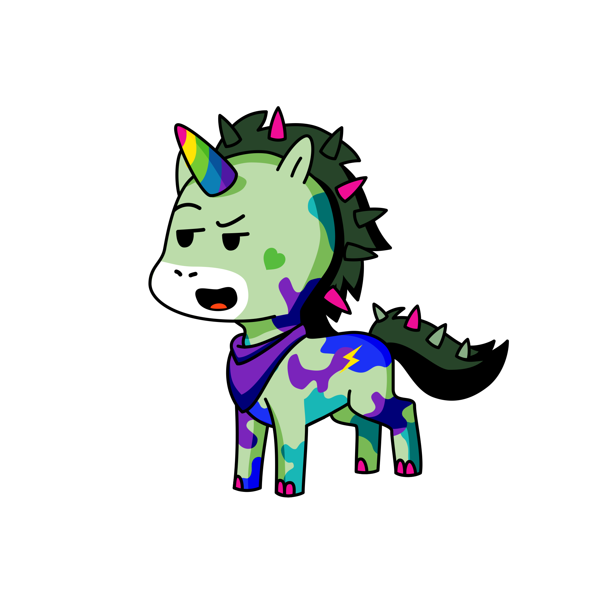 Cedric, the unicorn