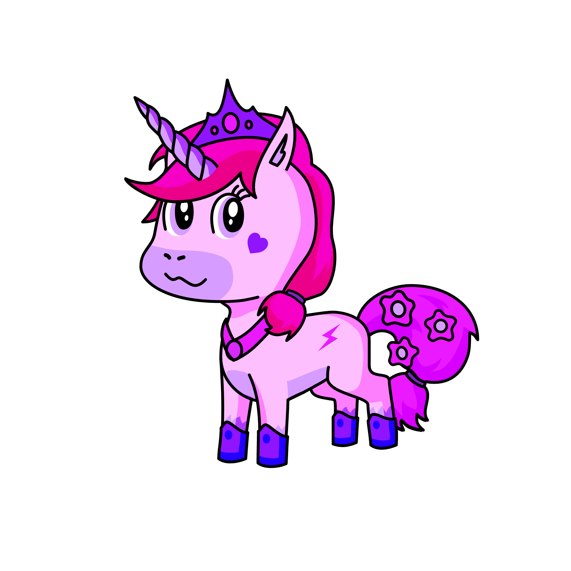 fluffy, the unicorn