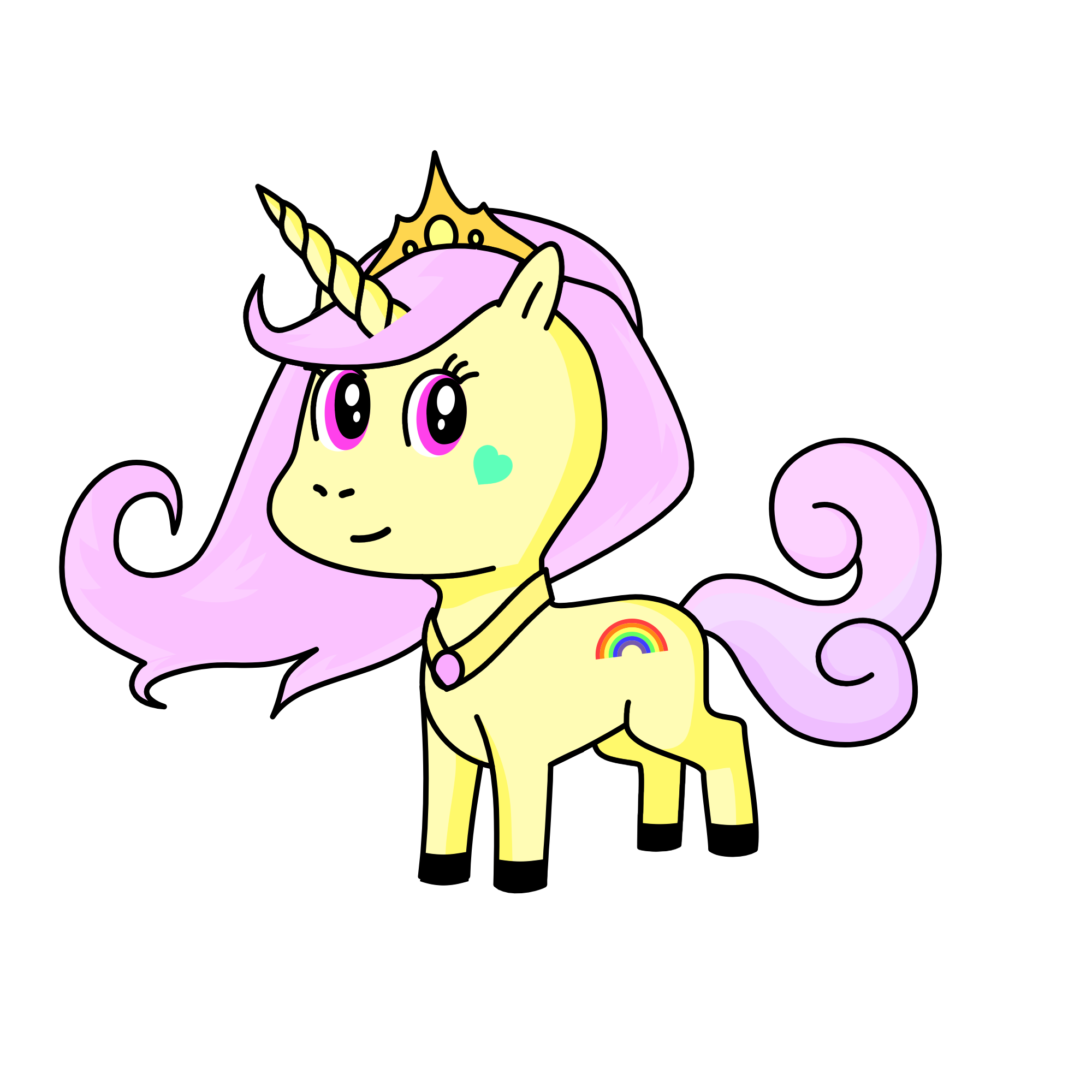 Fluttershy🦋, the unicorn