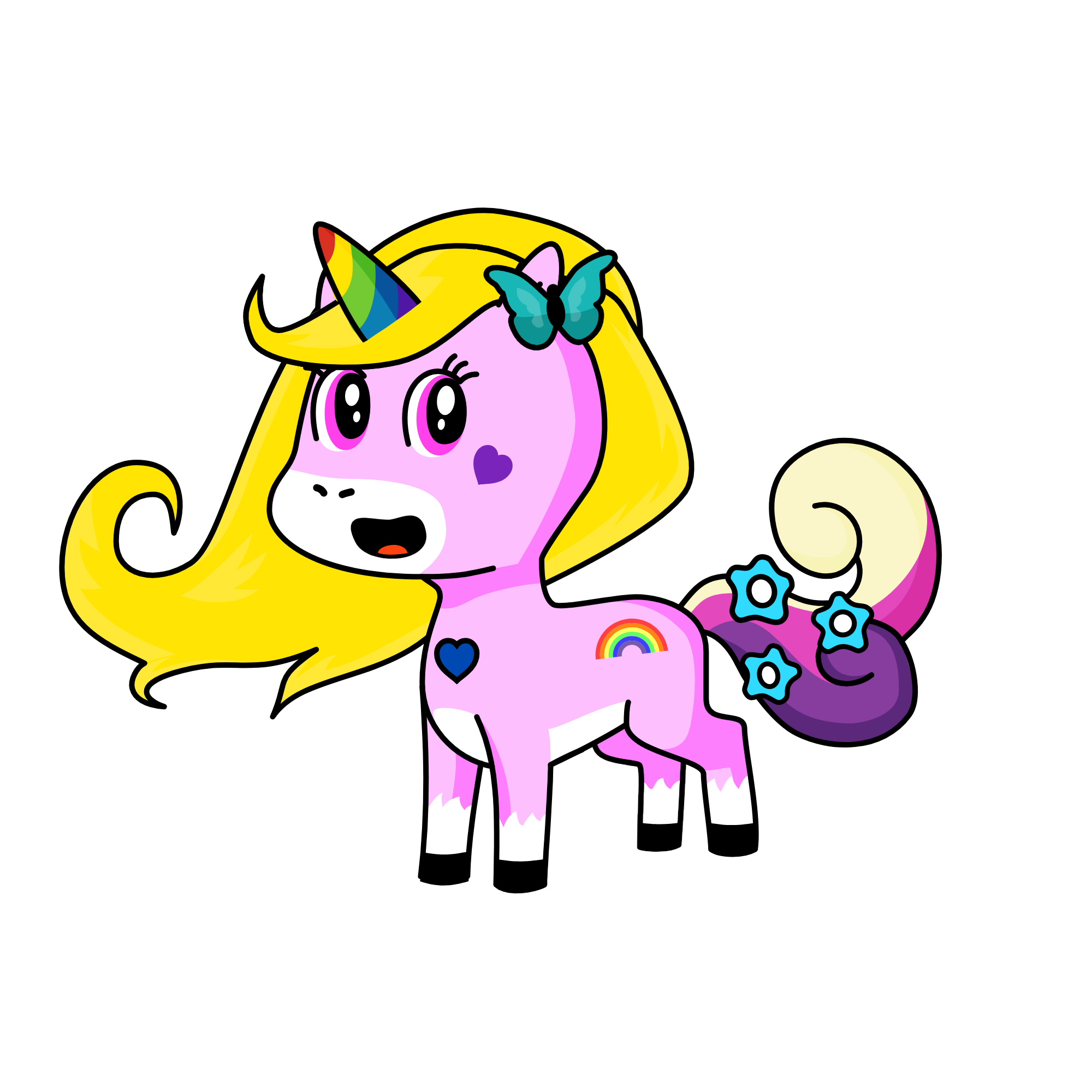 cutelindy, the unicorn