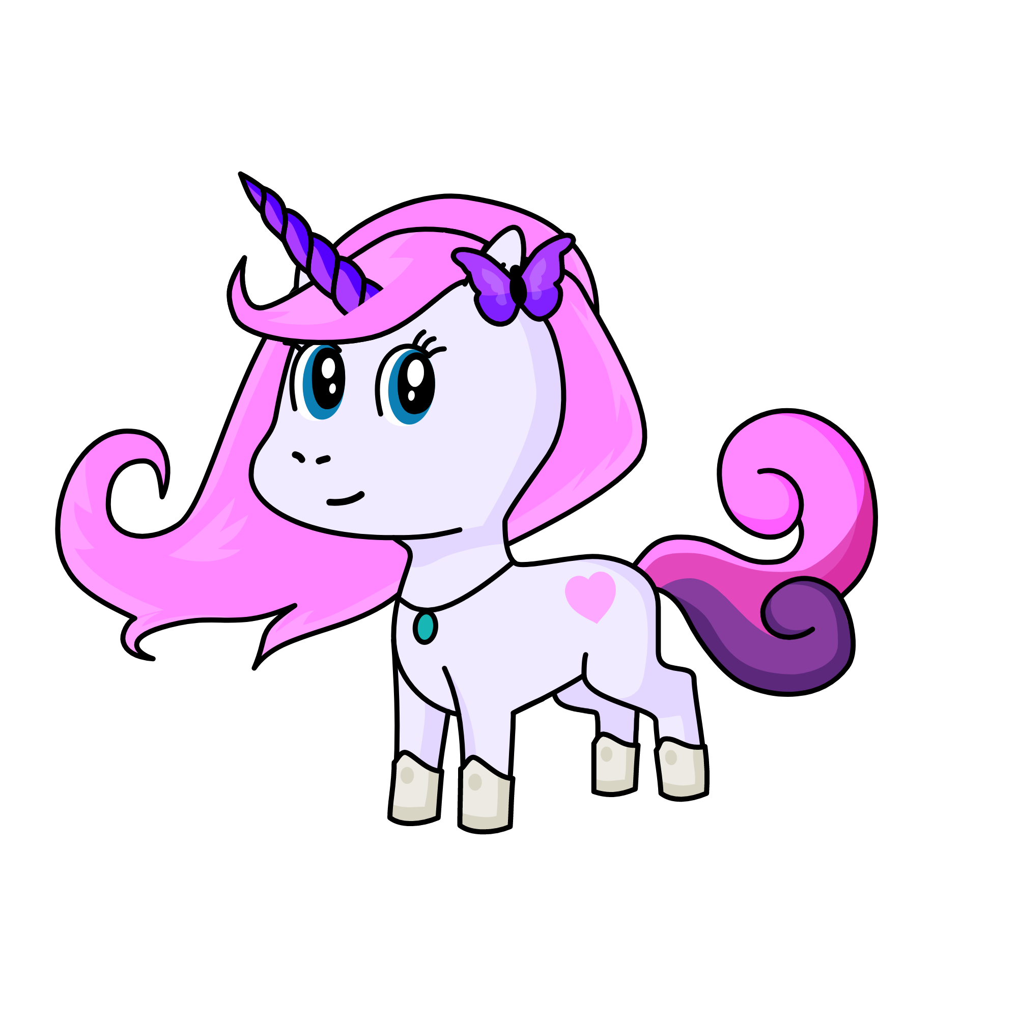 Silver Quinn, the unicorn