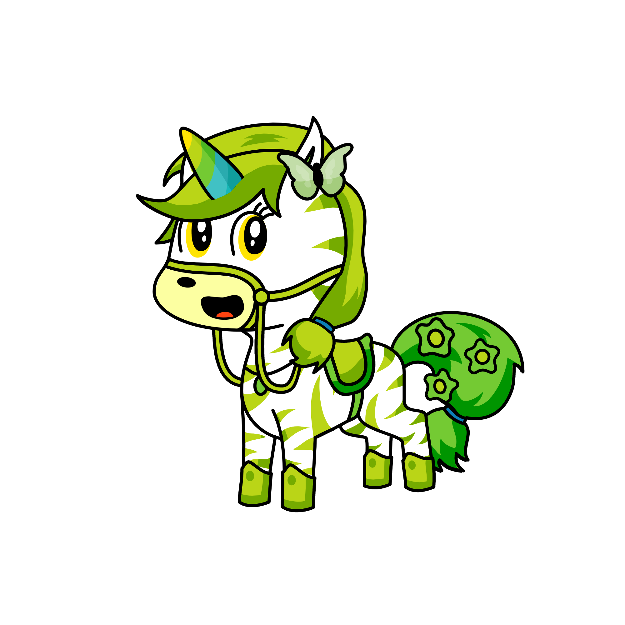 Minor Butterfly, the unicorn