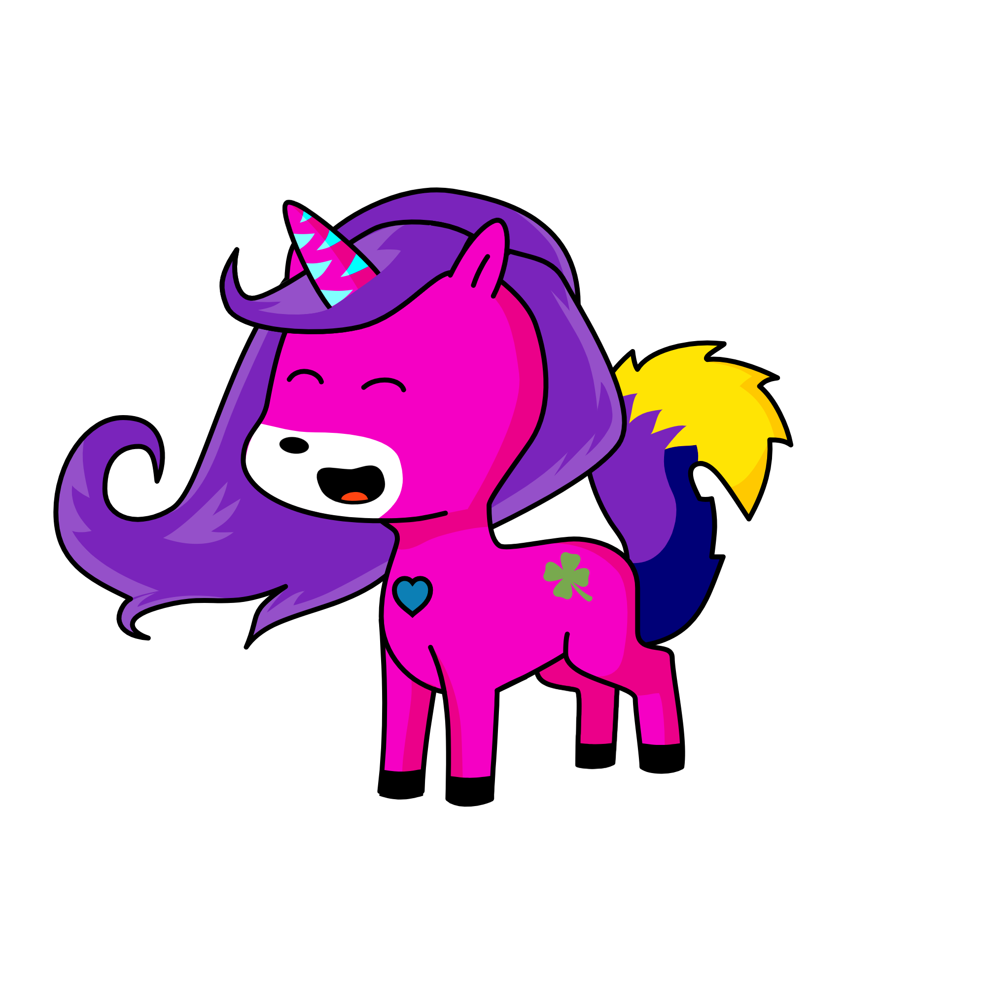nipet de hielo, the unicorn