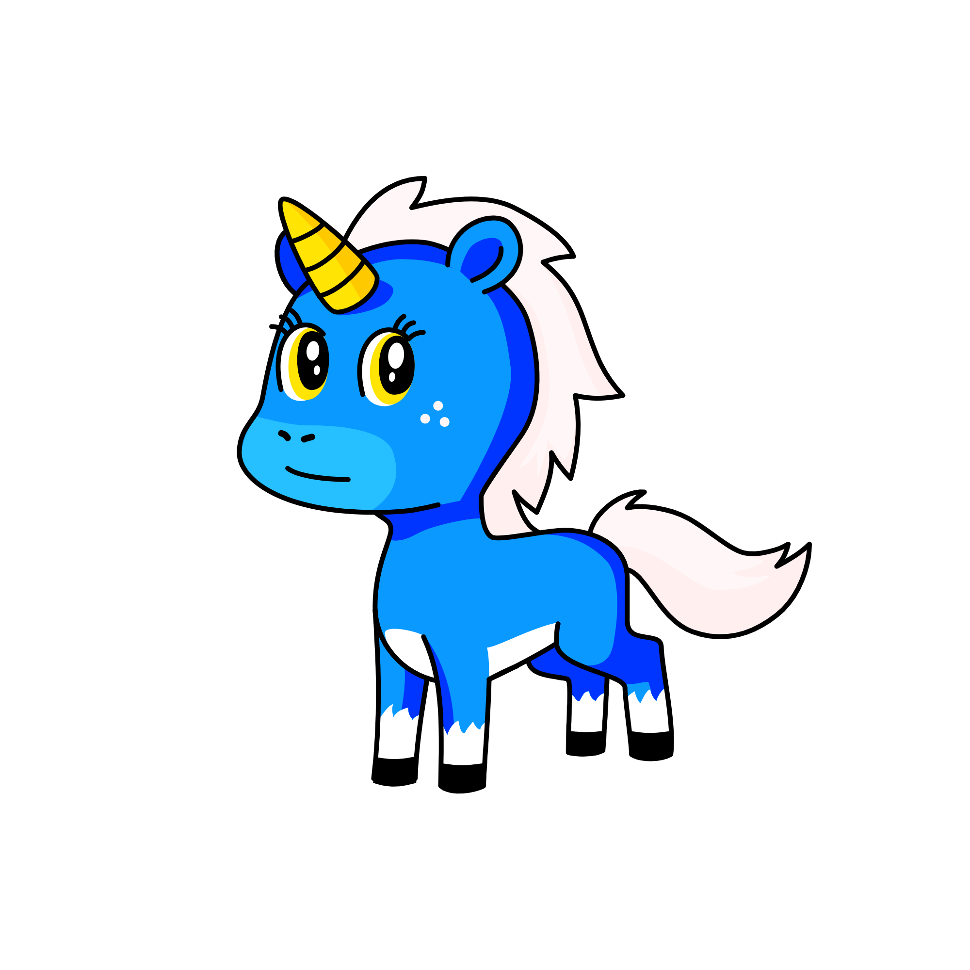 sad, the unicorn