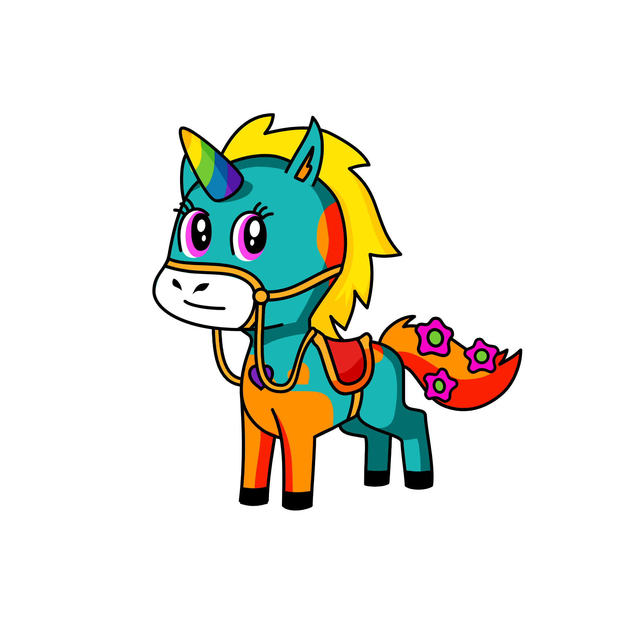 Rider, the unicorn