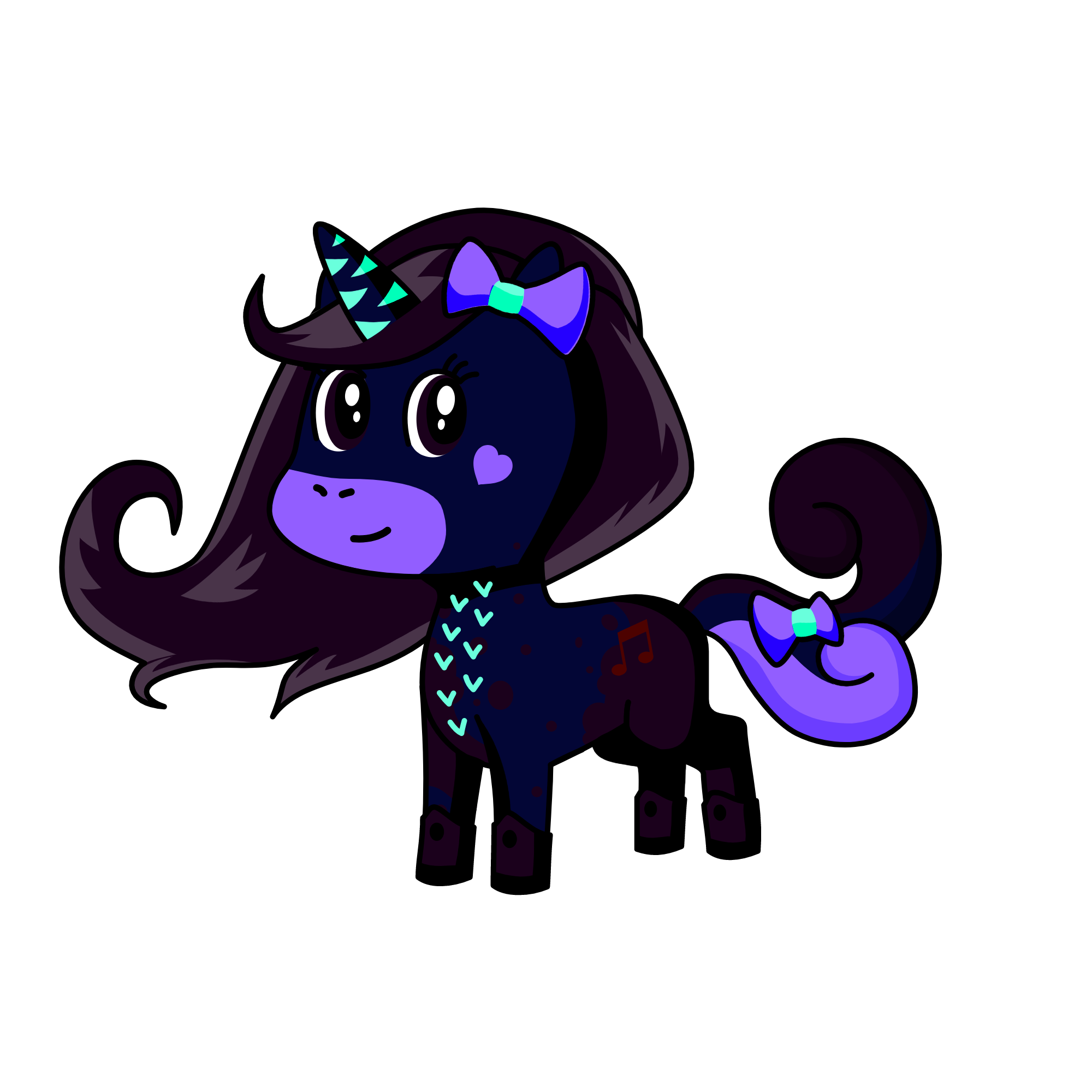 cupcake, the unicorn
