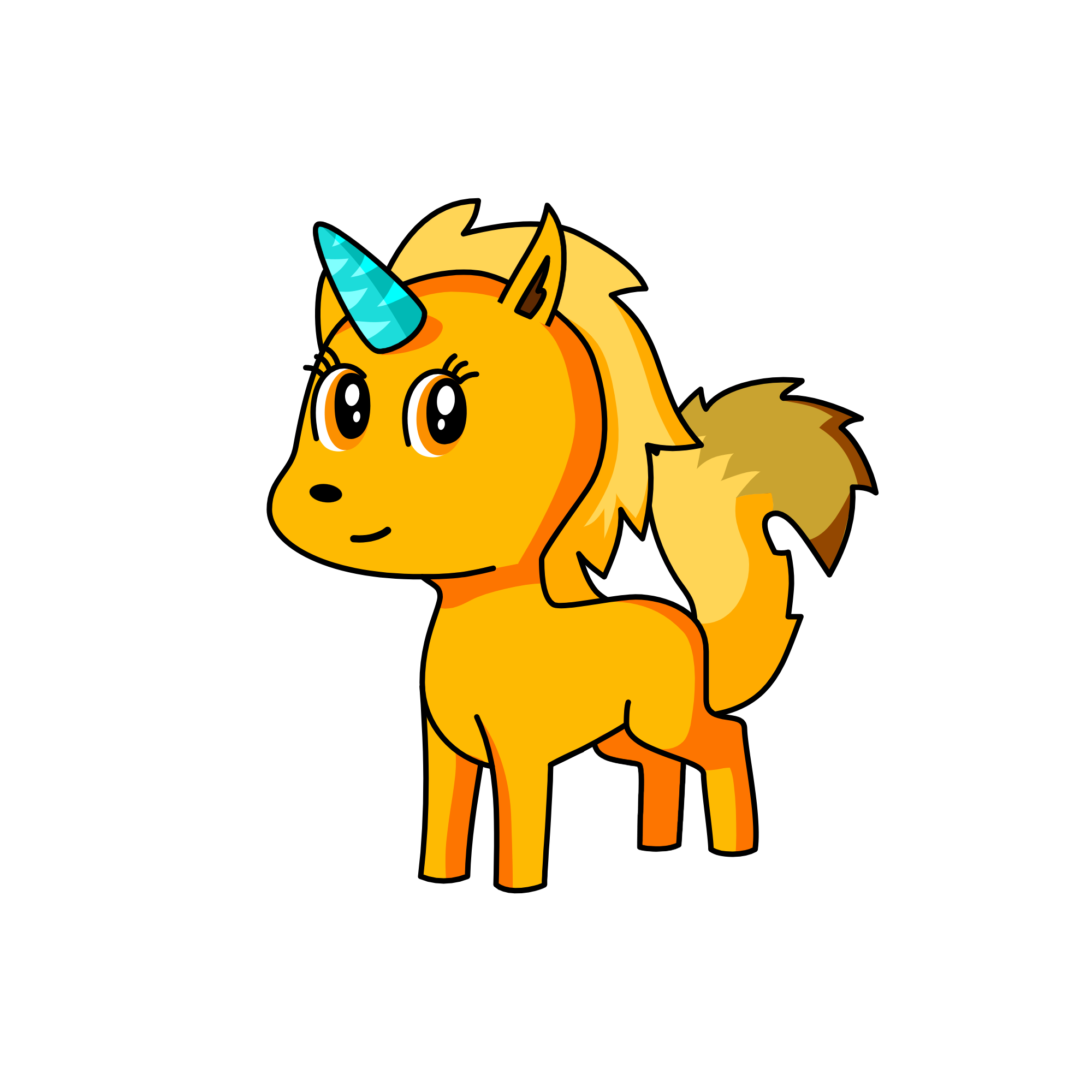 Foxer, the unicorn