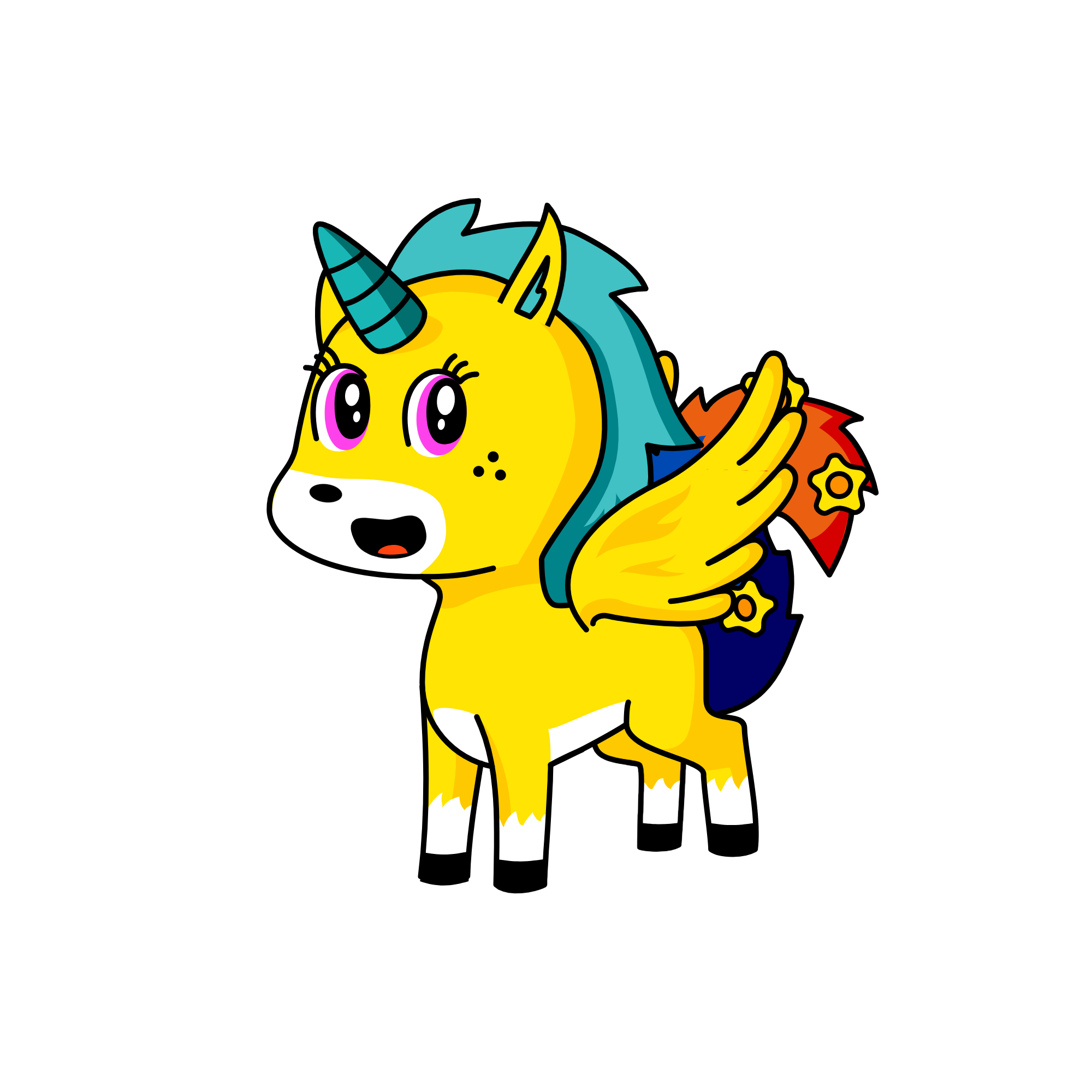 poooo pooo o, the unicorn