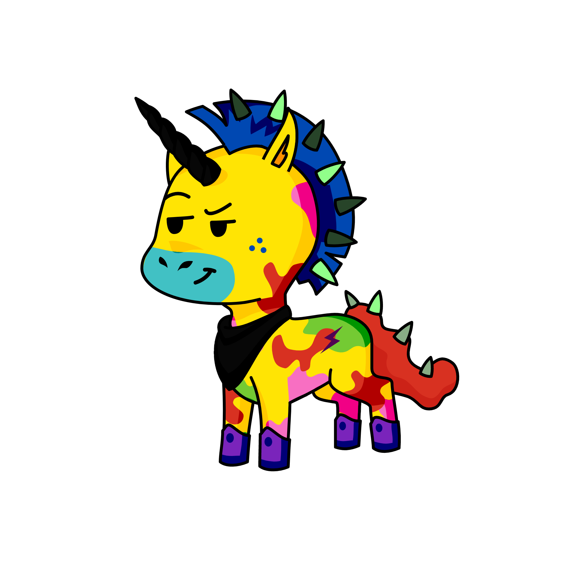 ROCK'N ROLL, the unicorn