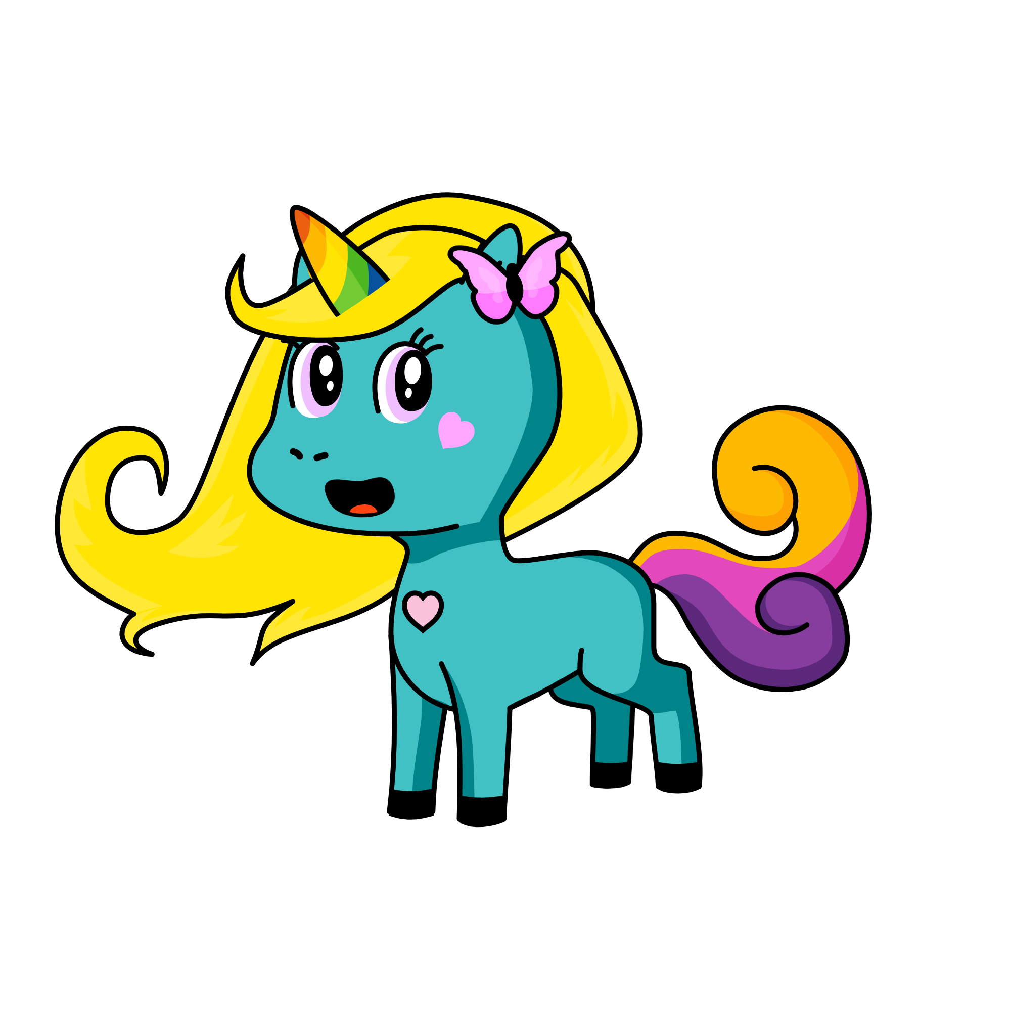 o, the unicorn