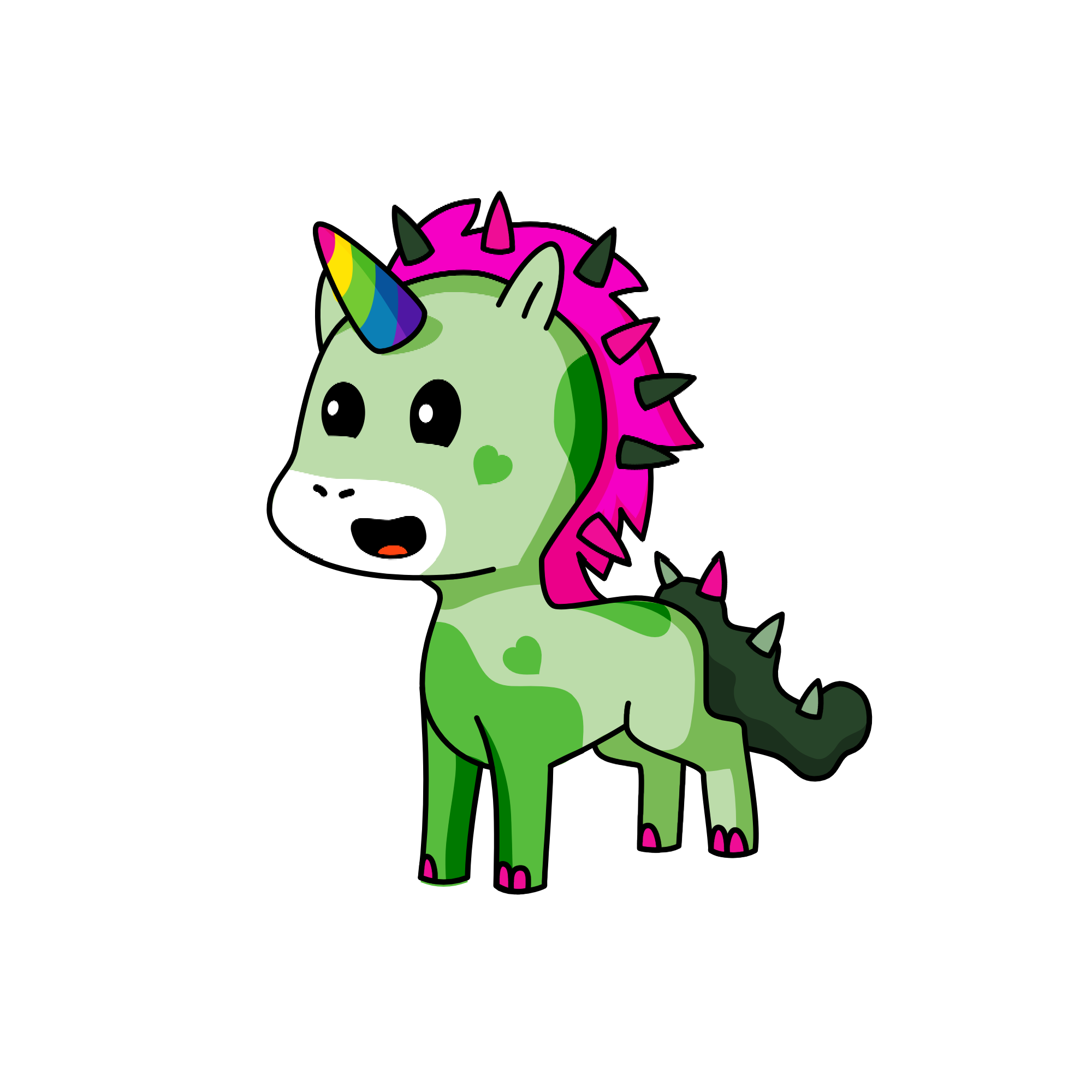 Grasspine, the unicorn