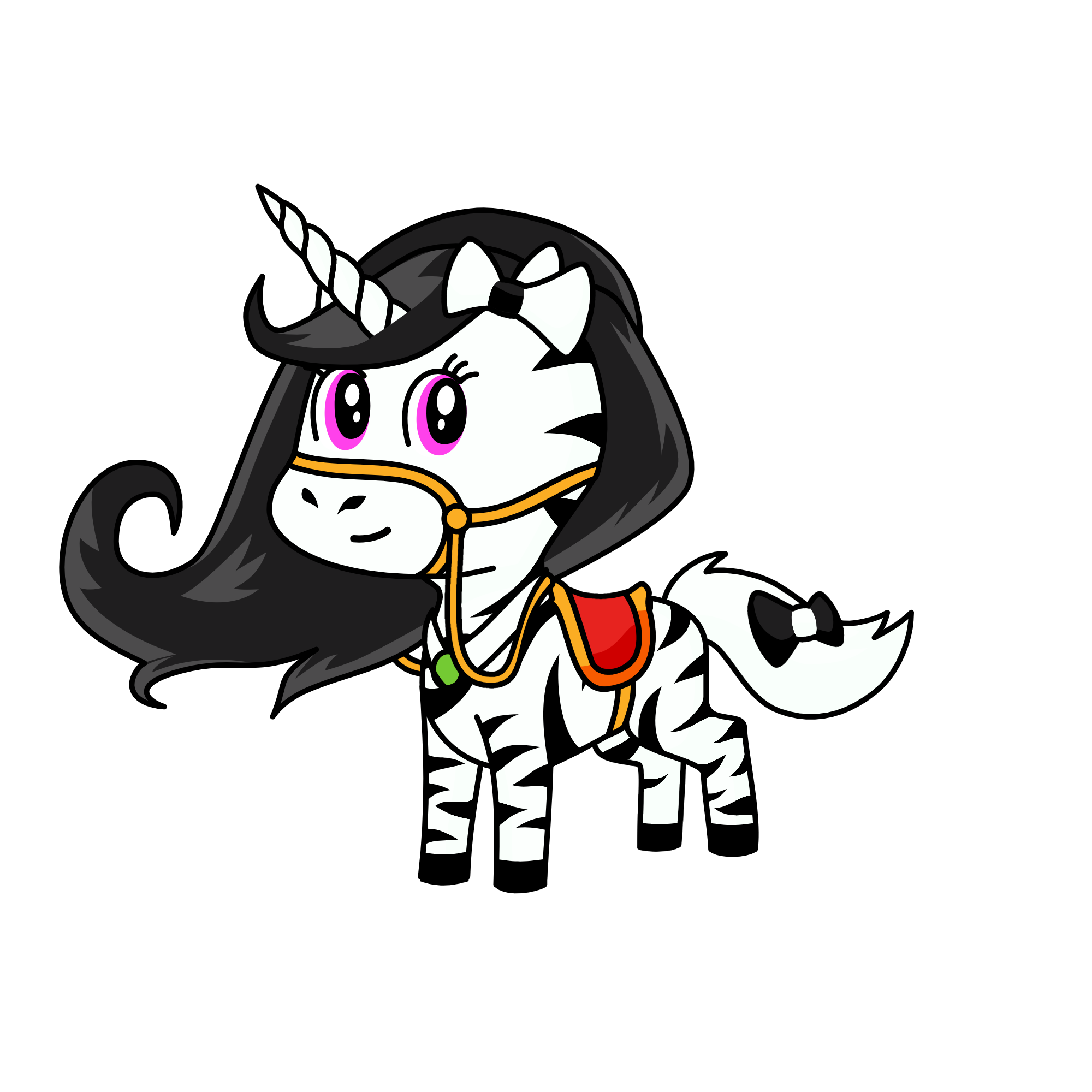 Emerald, the unicorn