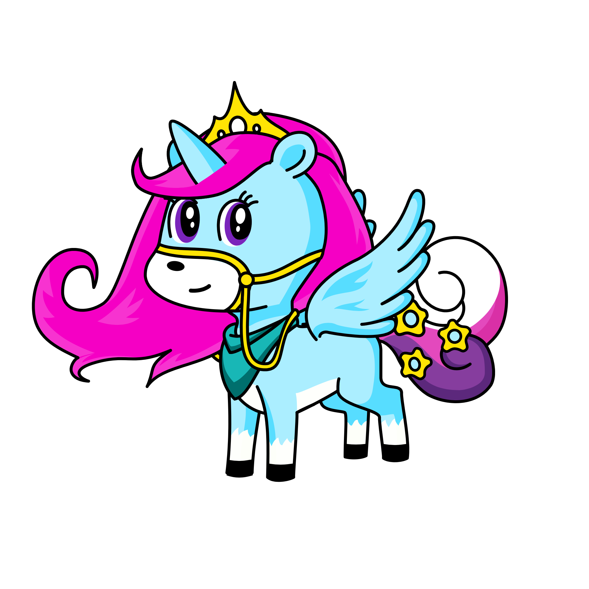 Skaya, the unicorn