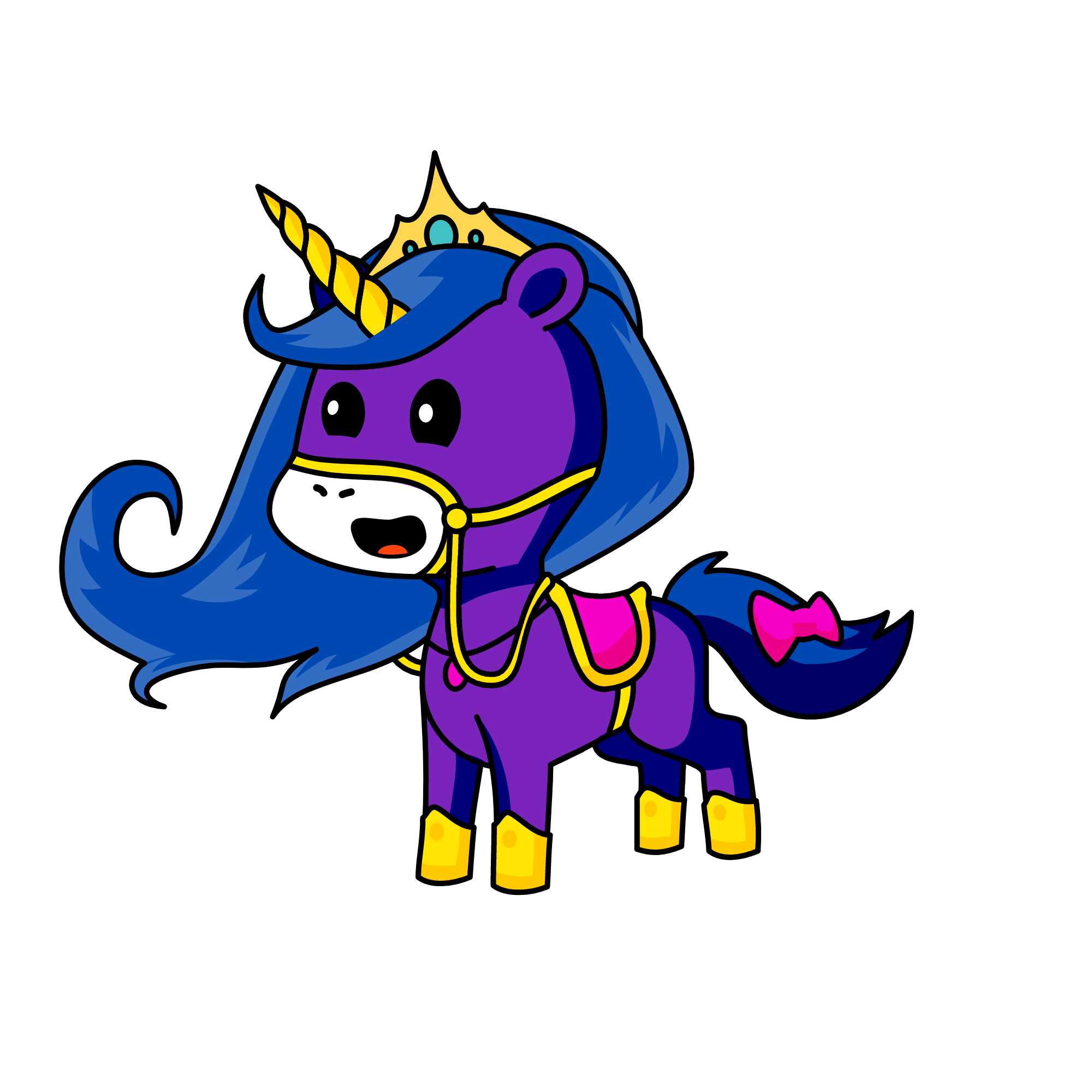 Courtnie, the unicorn