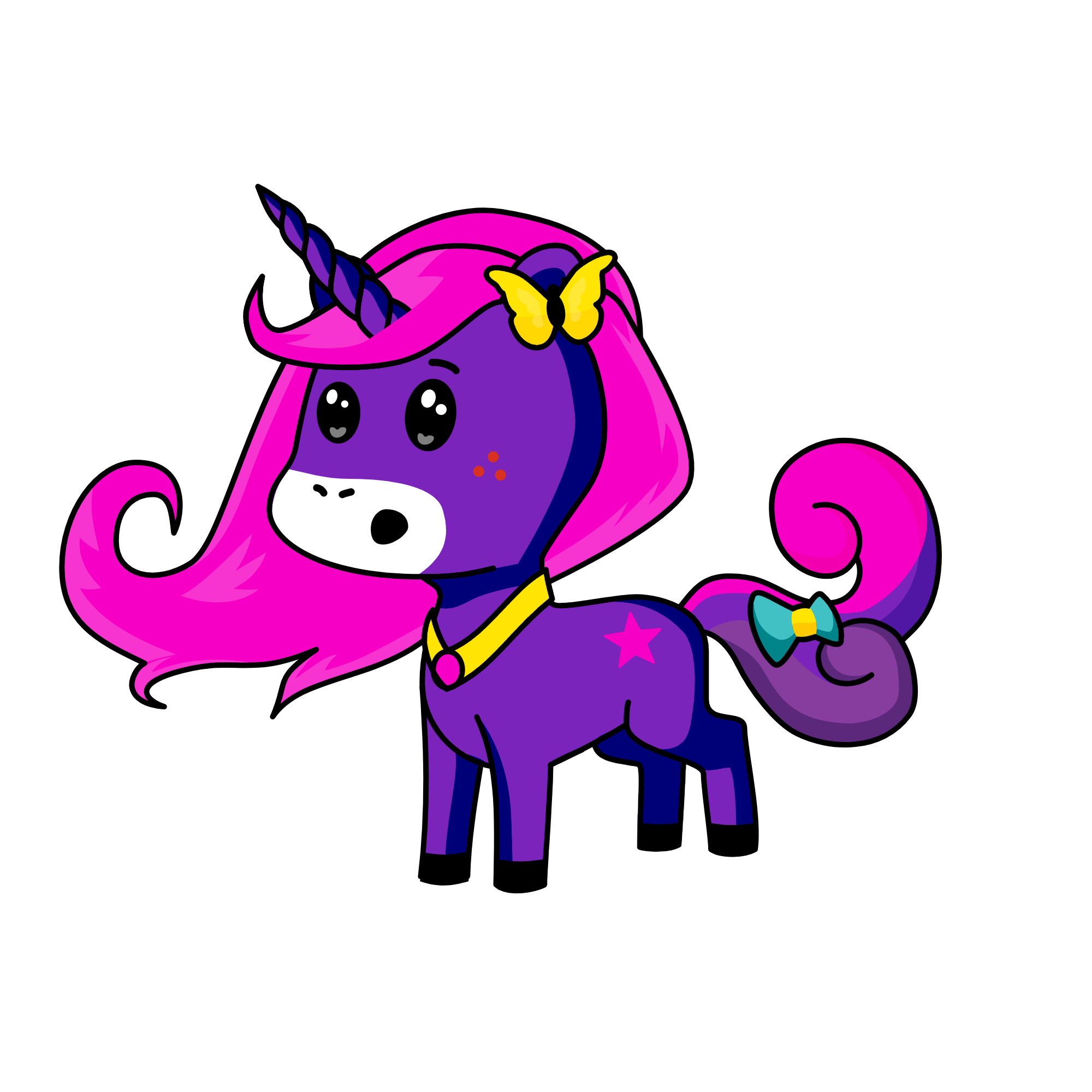 Vivian , the unicorn