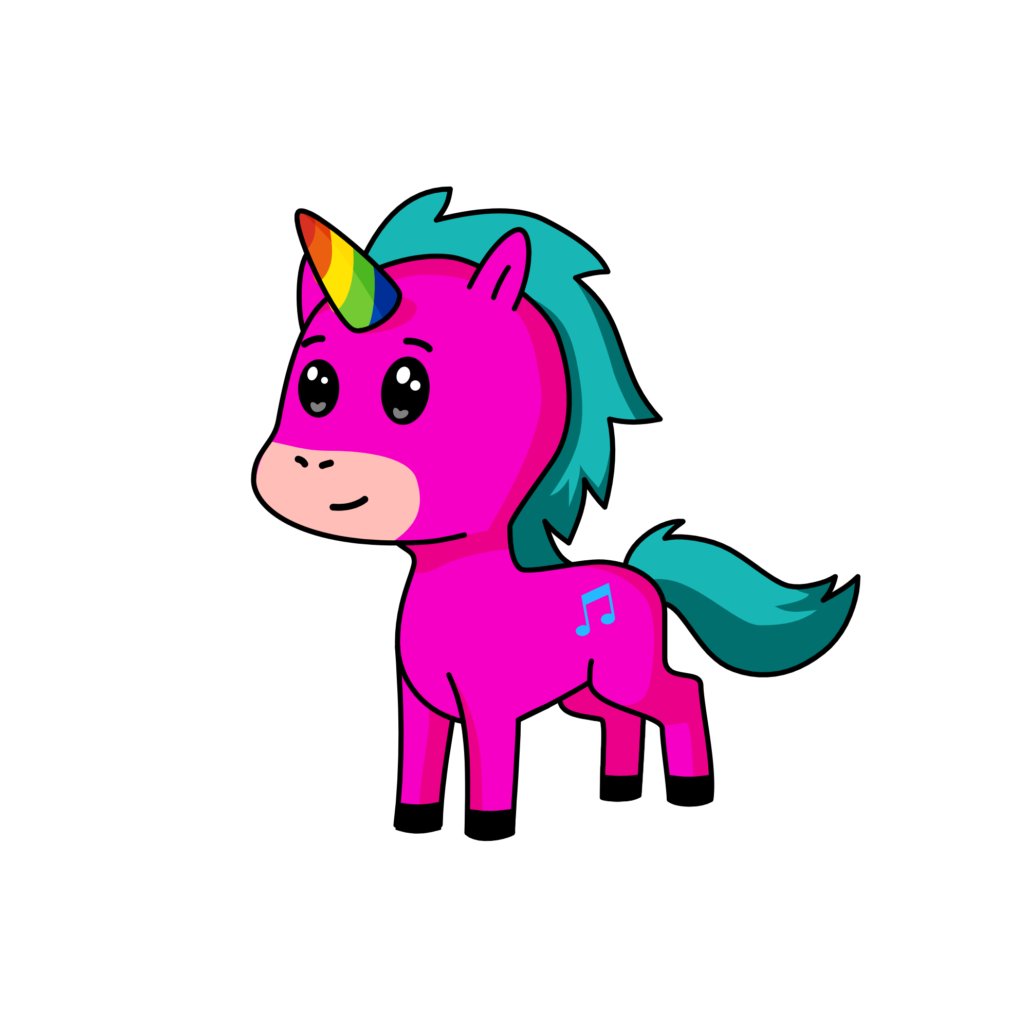 sunny, the unicorn