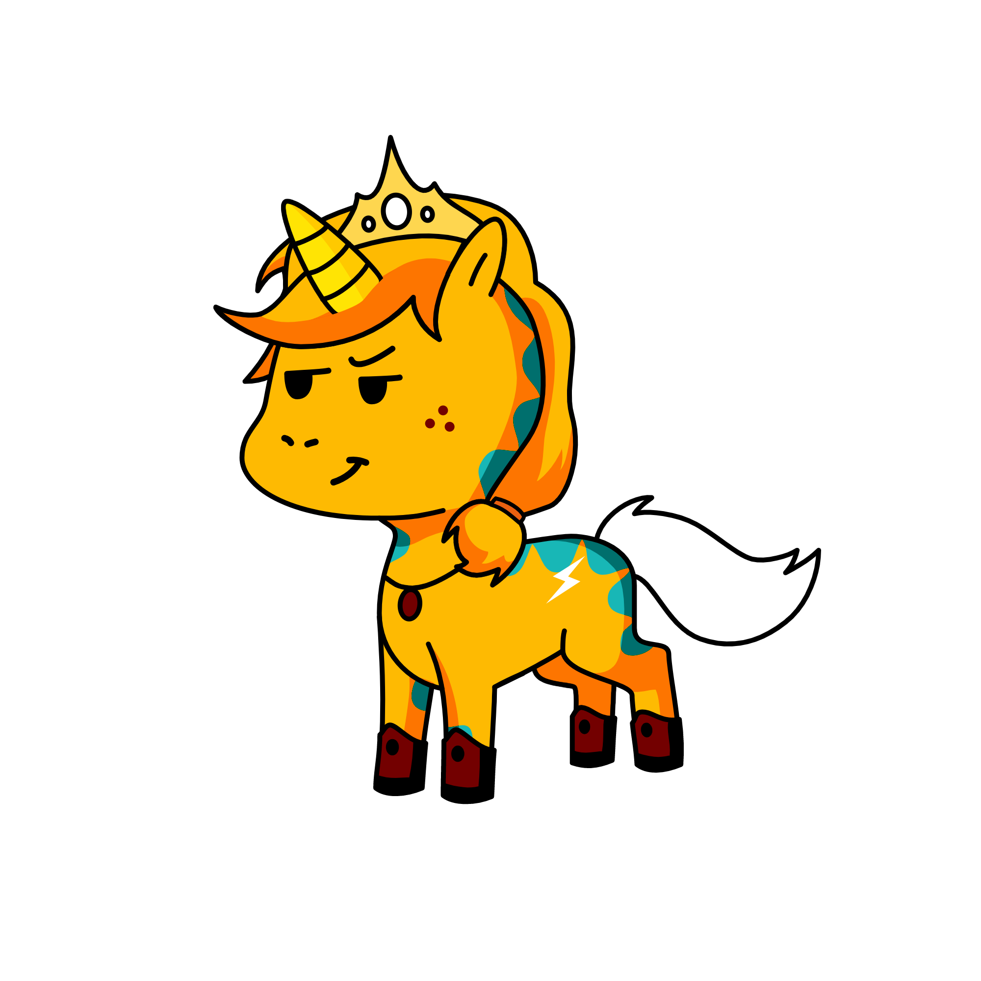 applejack, the unicorn