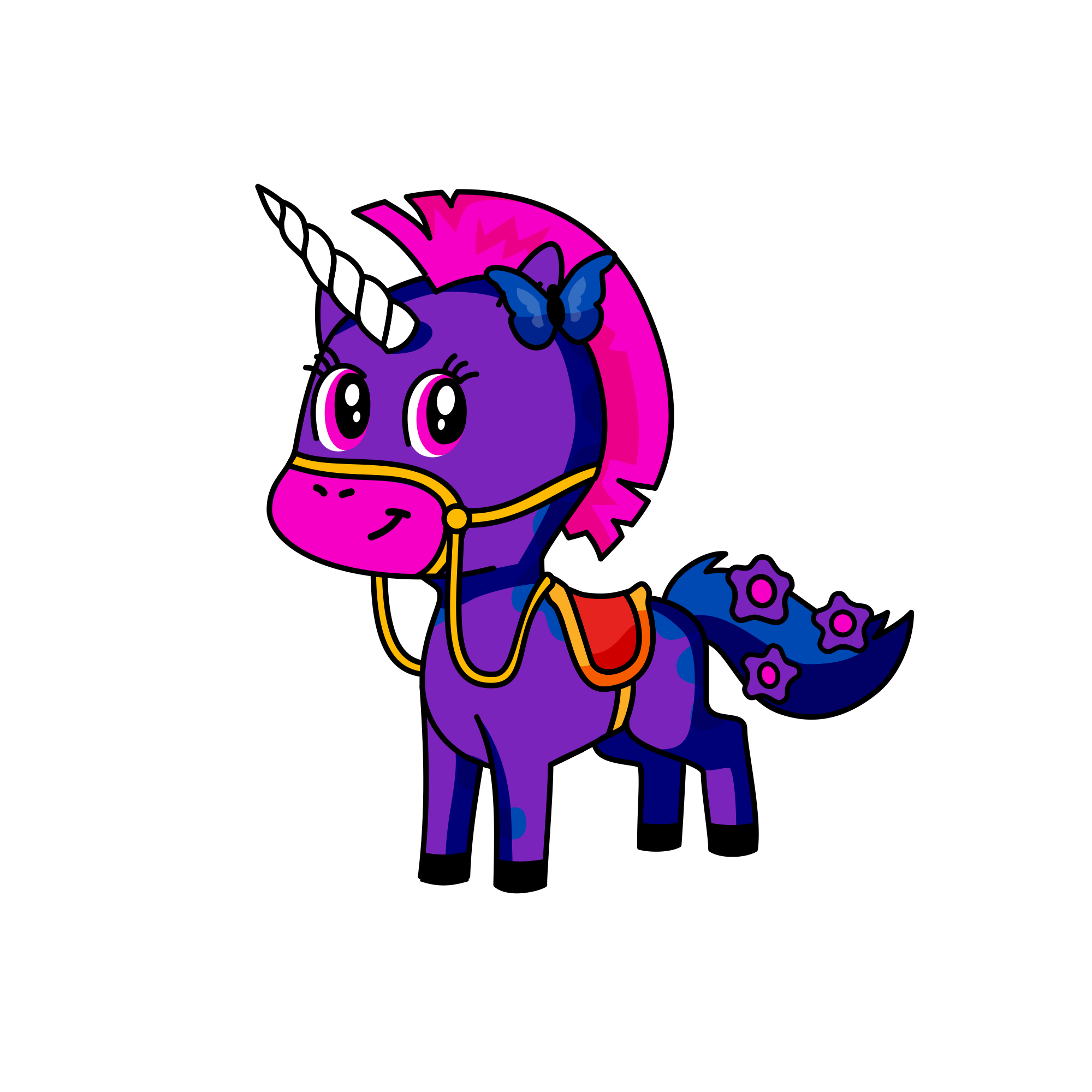 basic bi unicorn, the unicorn