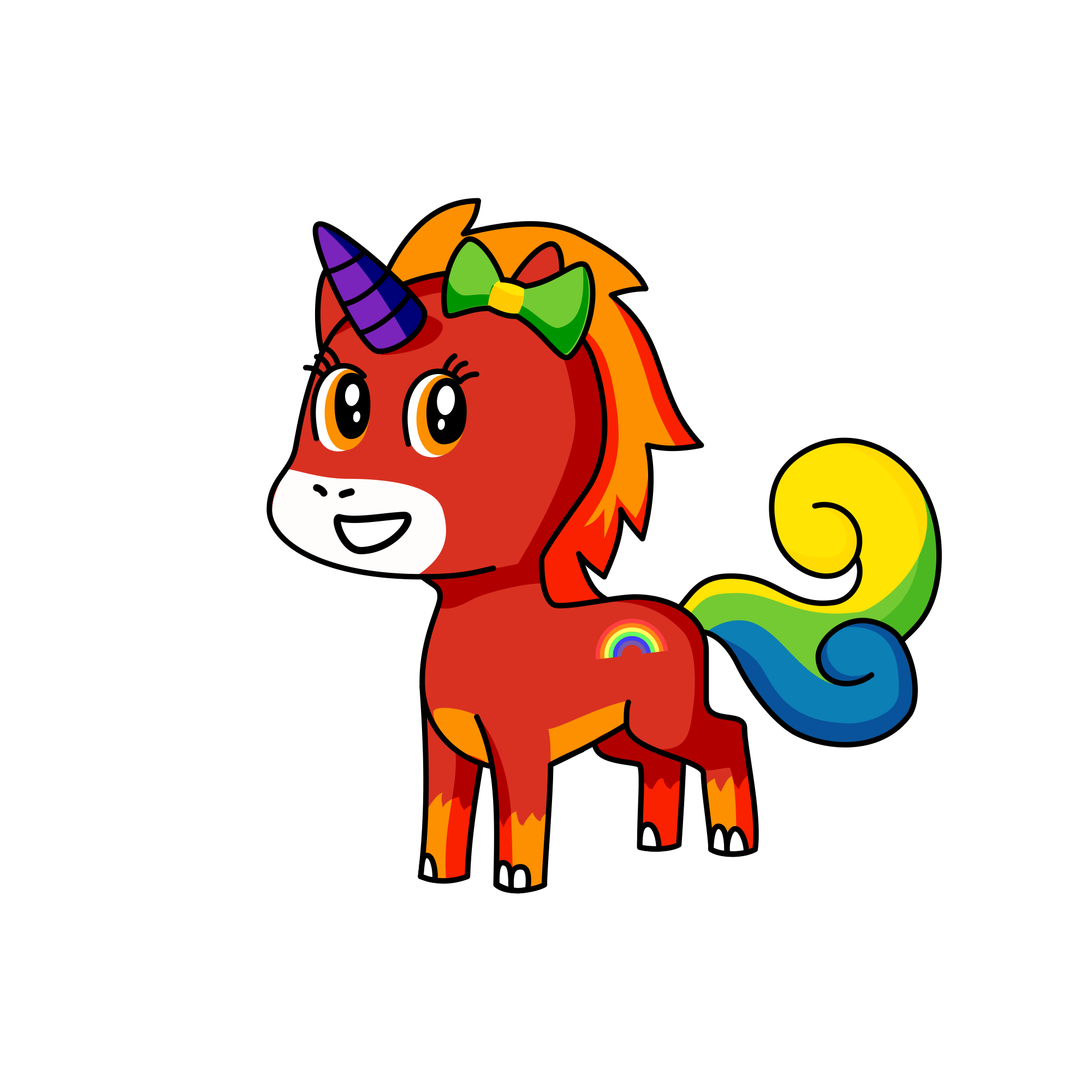 basic gay unicorn, the unicorn