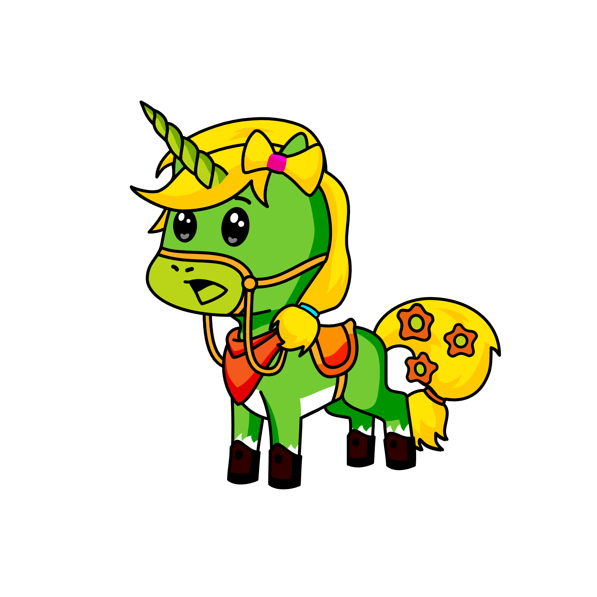 Not a Free Horse, the unicorn