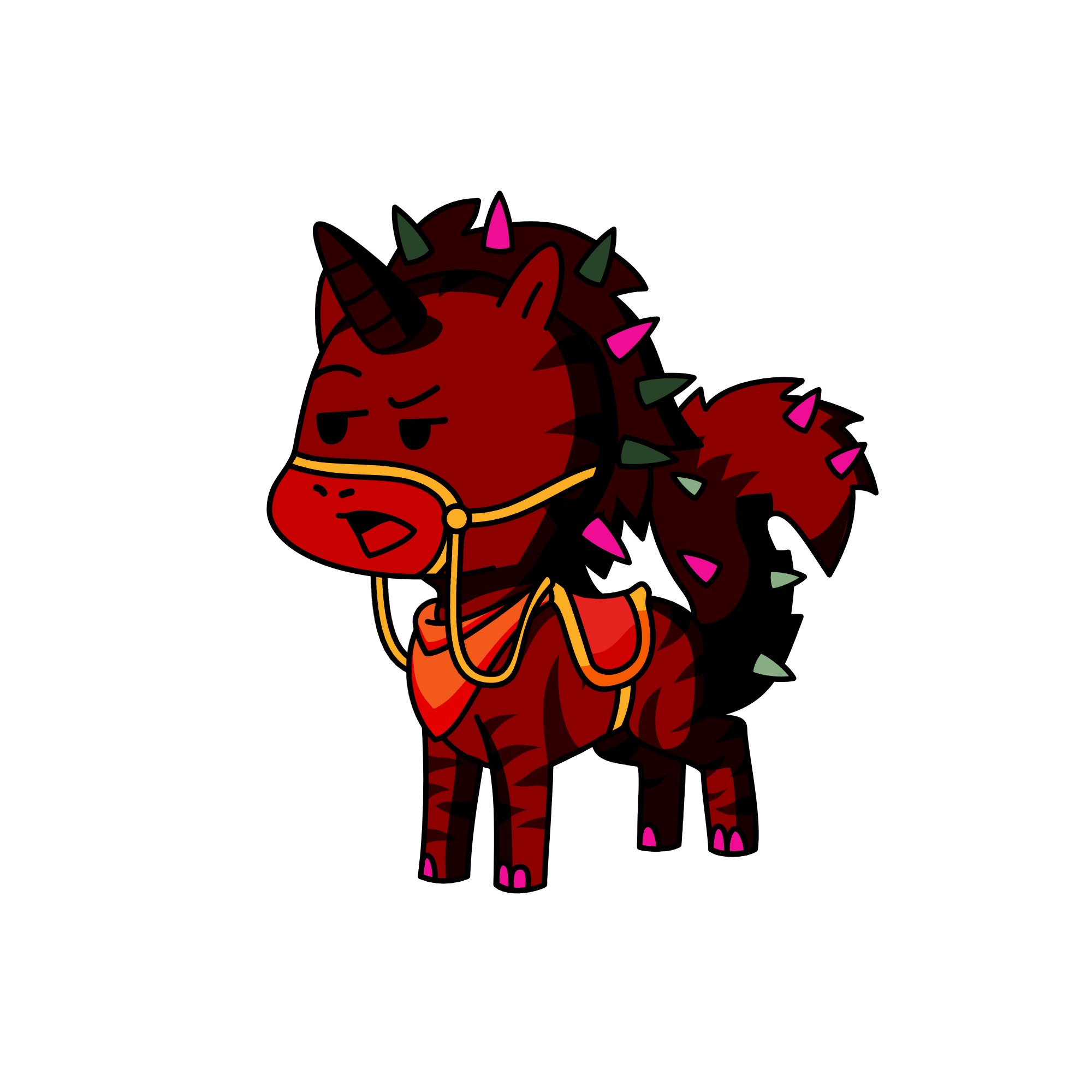 Spike, the unicorn