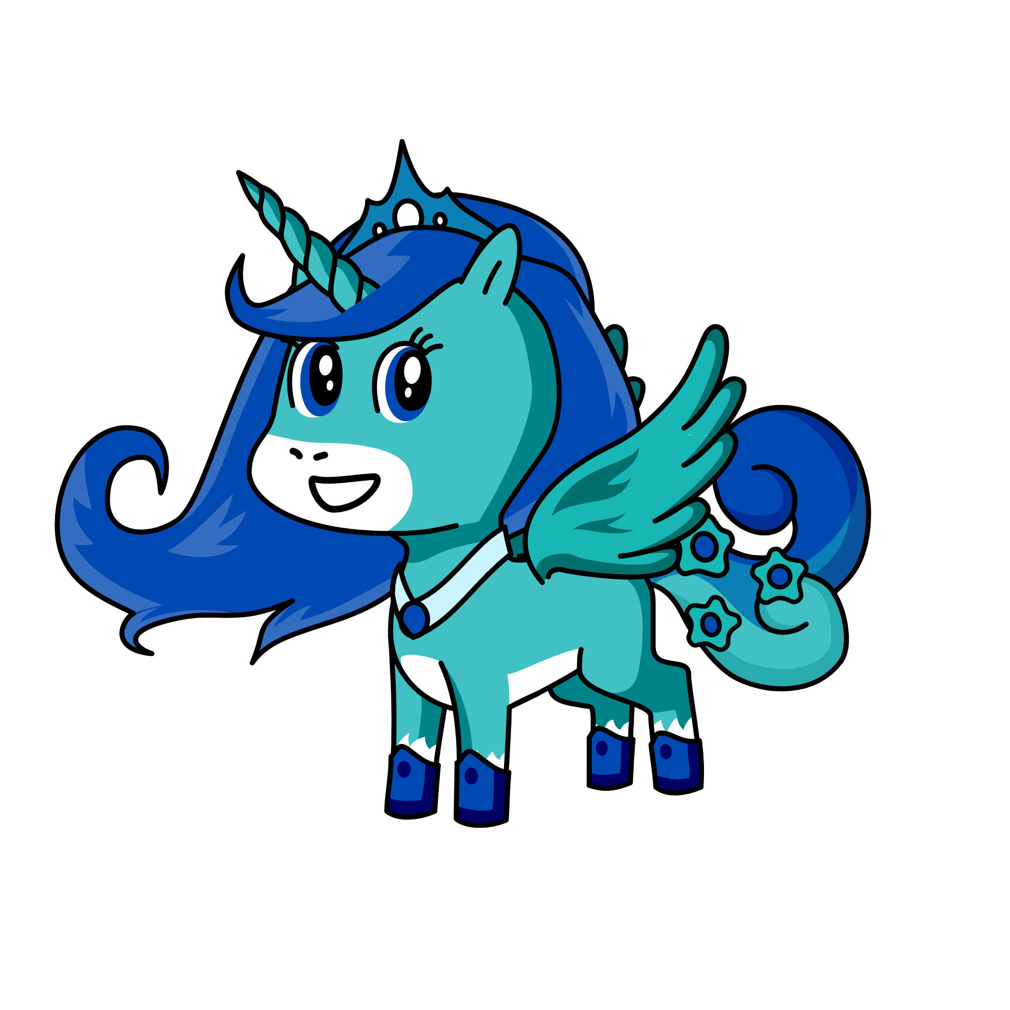 Ice, the unicorn