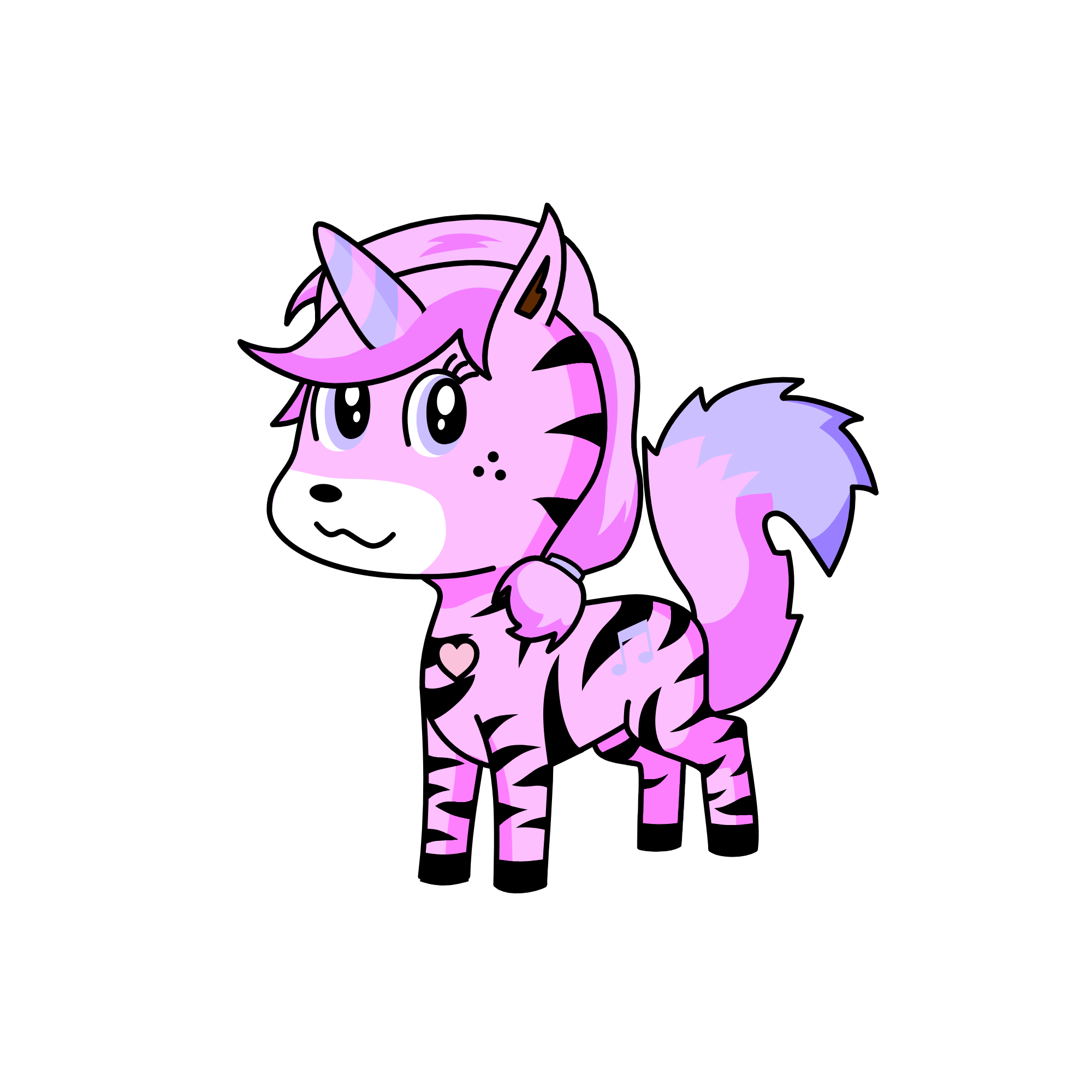 かわいい かい, the unicorn