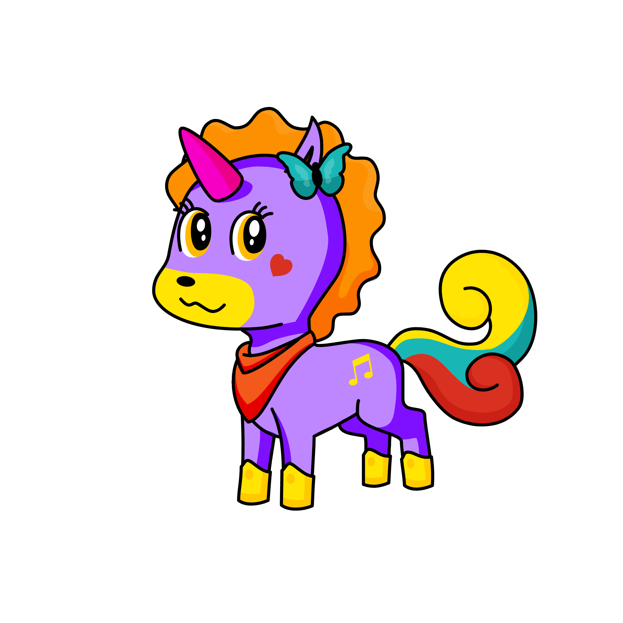 Wonderbug, the unicorn