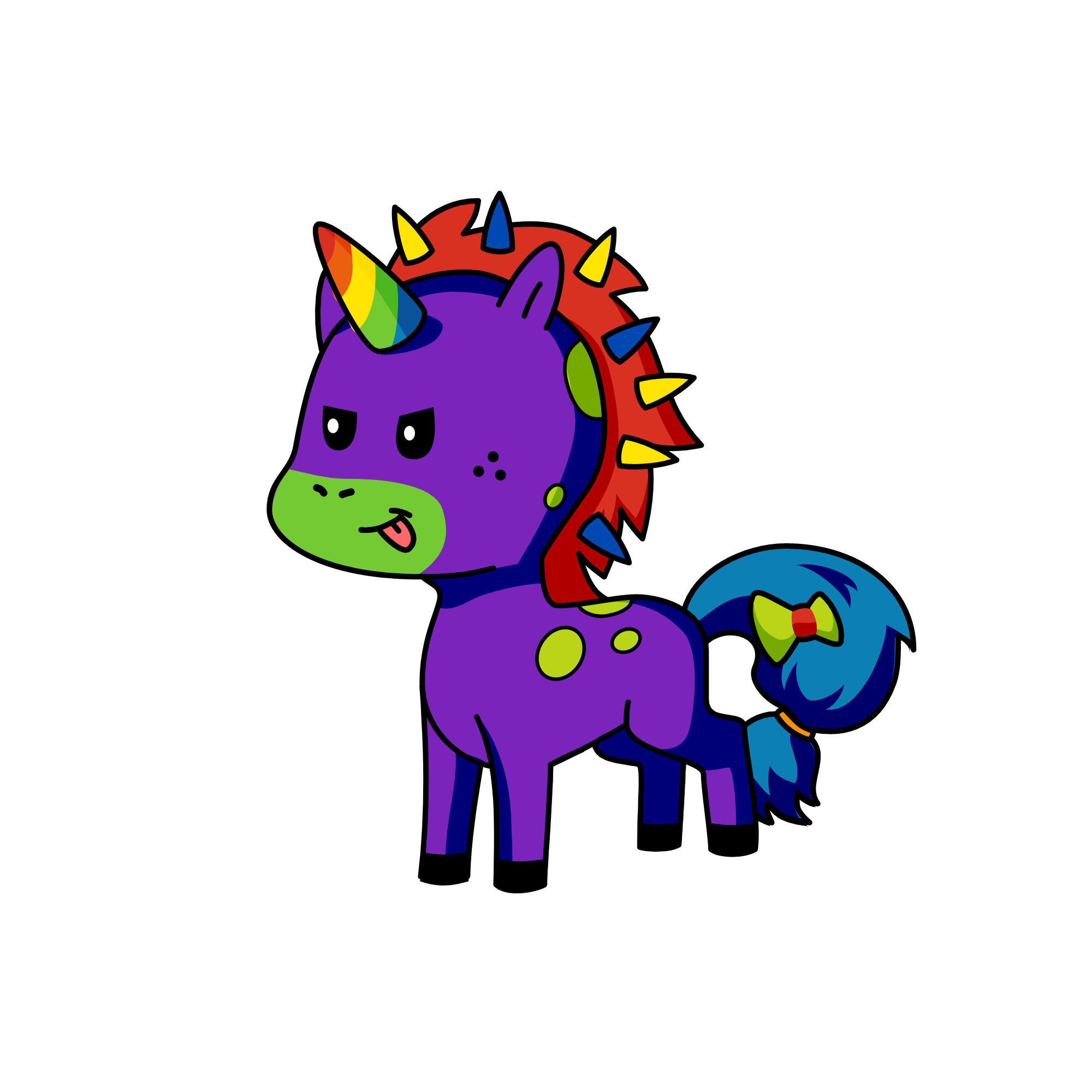 YEET AND DELETE, the unicorn