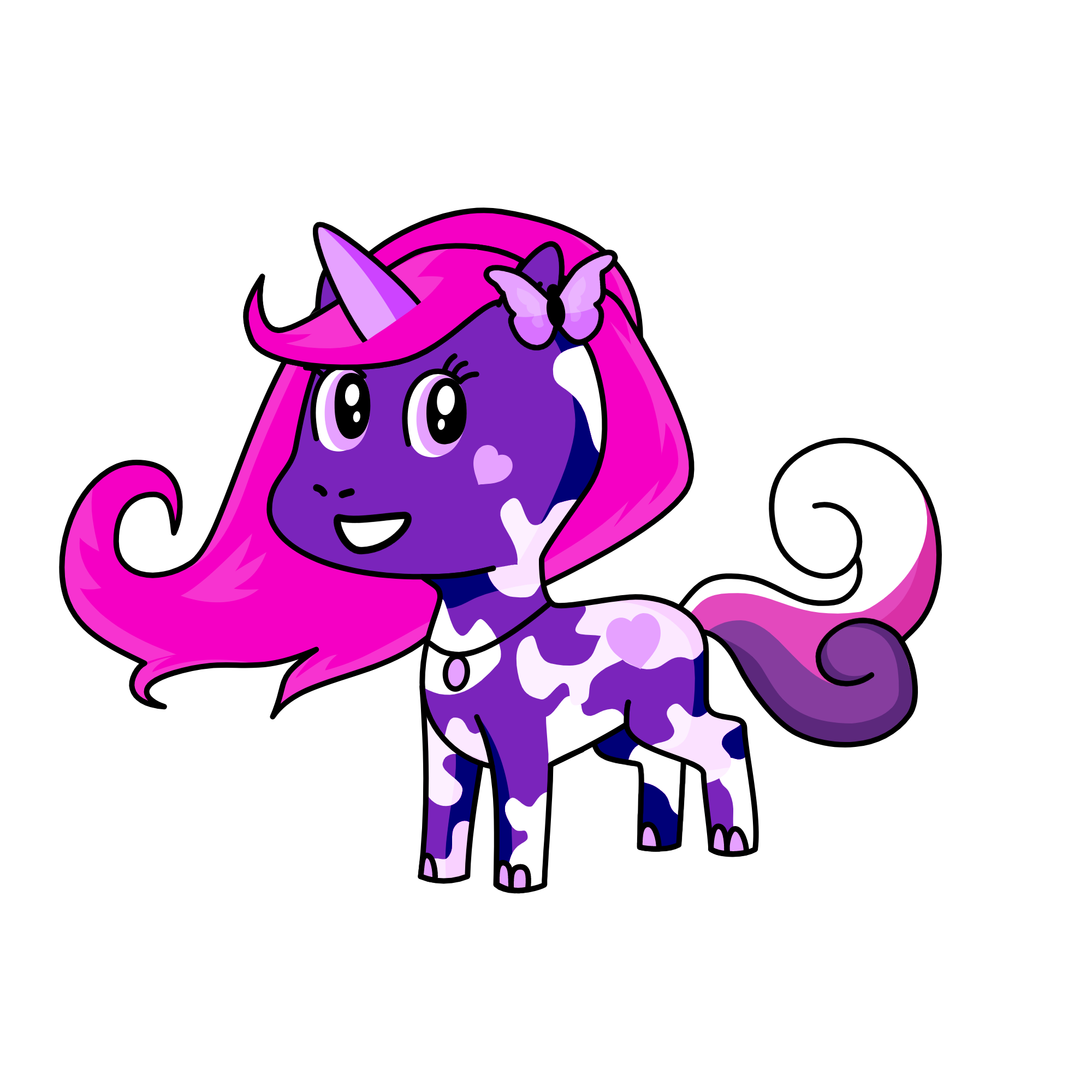 Diva Corn, the unicorn