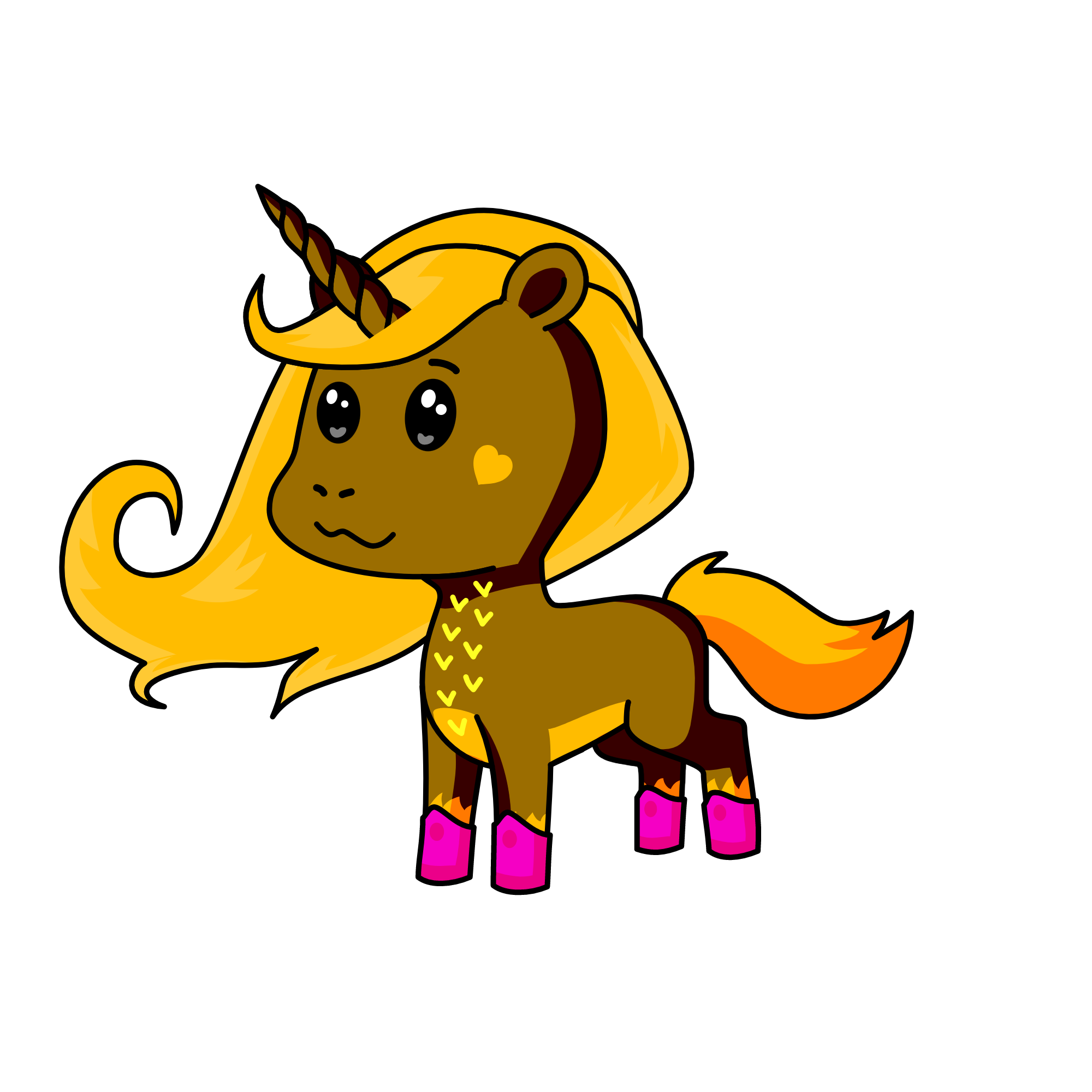 Bubble (Boba), the unicorn