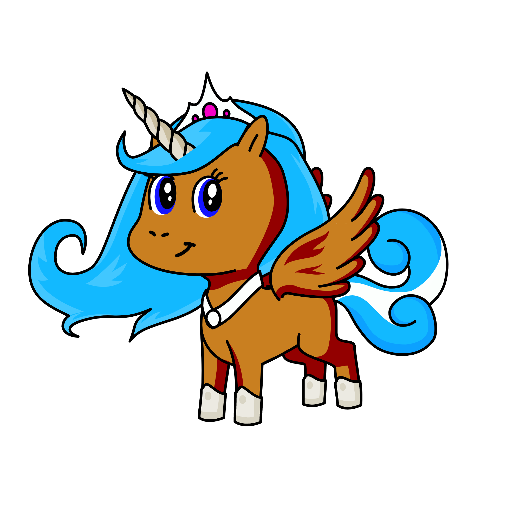 SPLASH BEAUTY, the unicorn