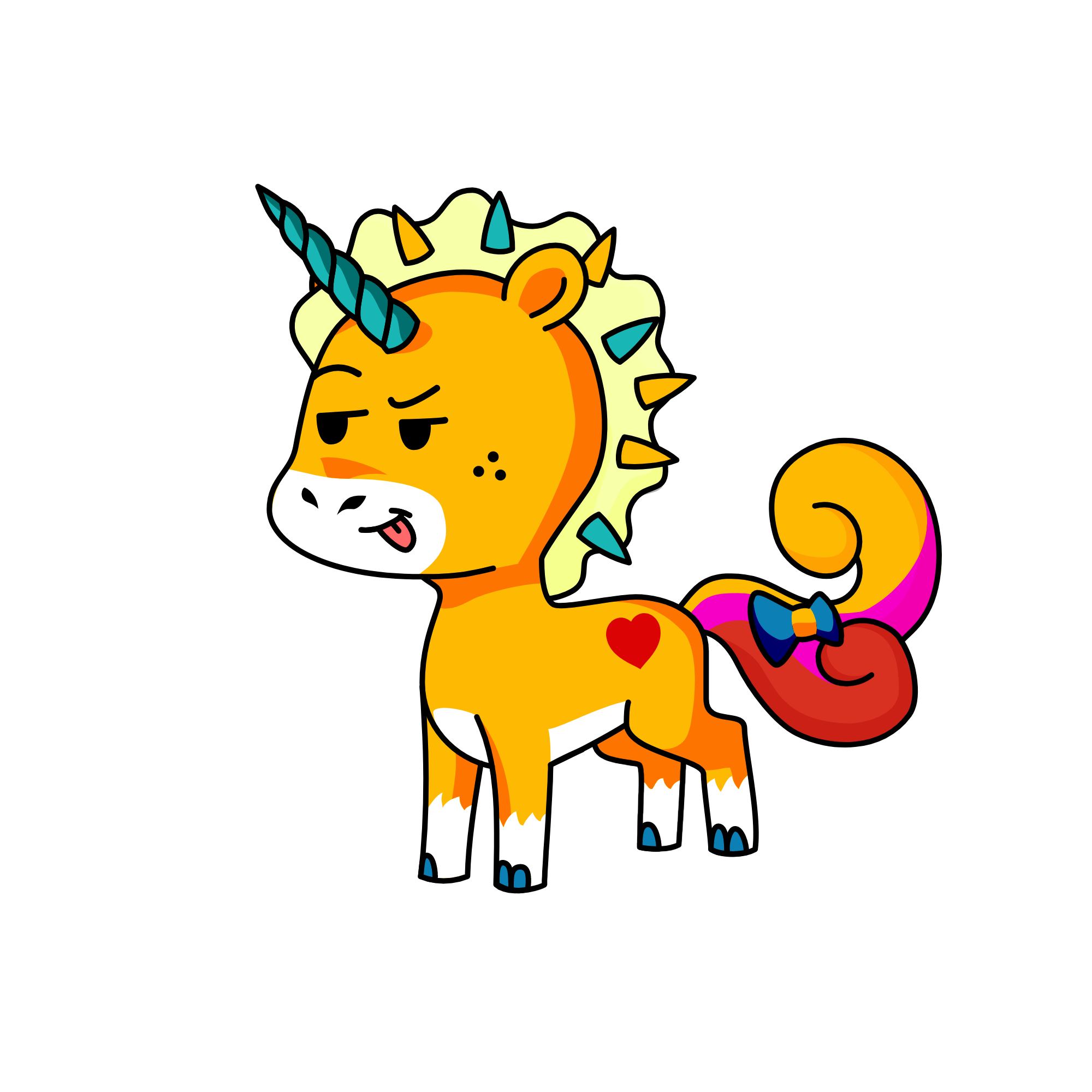 エイルマンションギャラリーフェイクファーがないもの♪, the unicorn