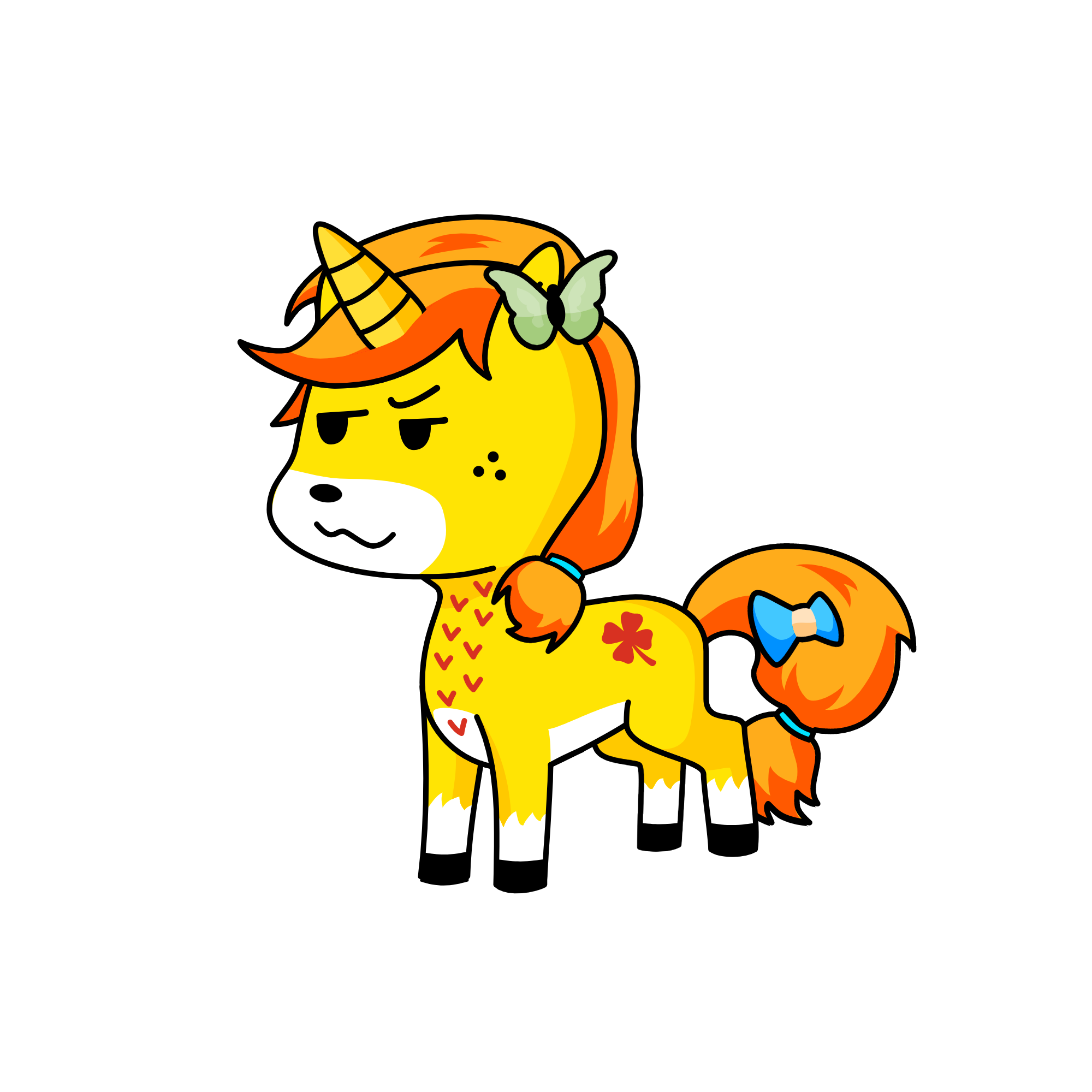 うろも🧇ワフル ユニコン(uromo waffle unicorn), the unicorn