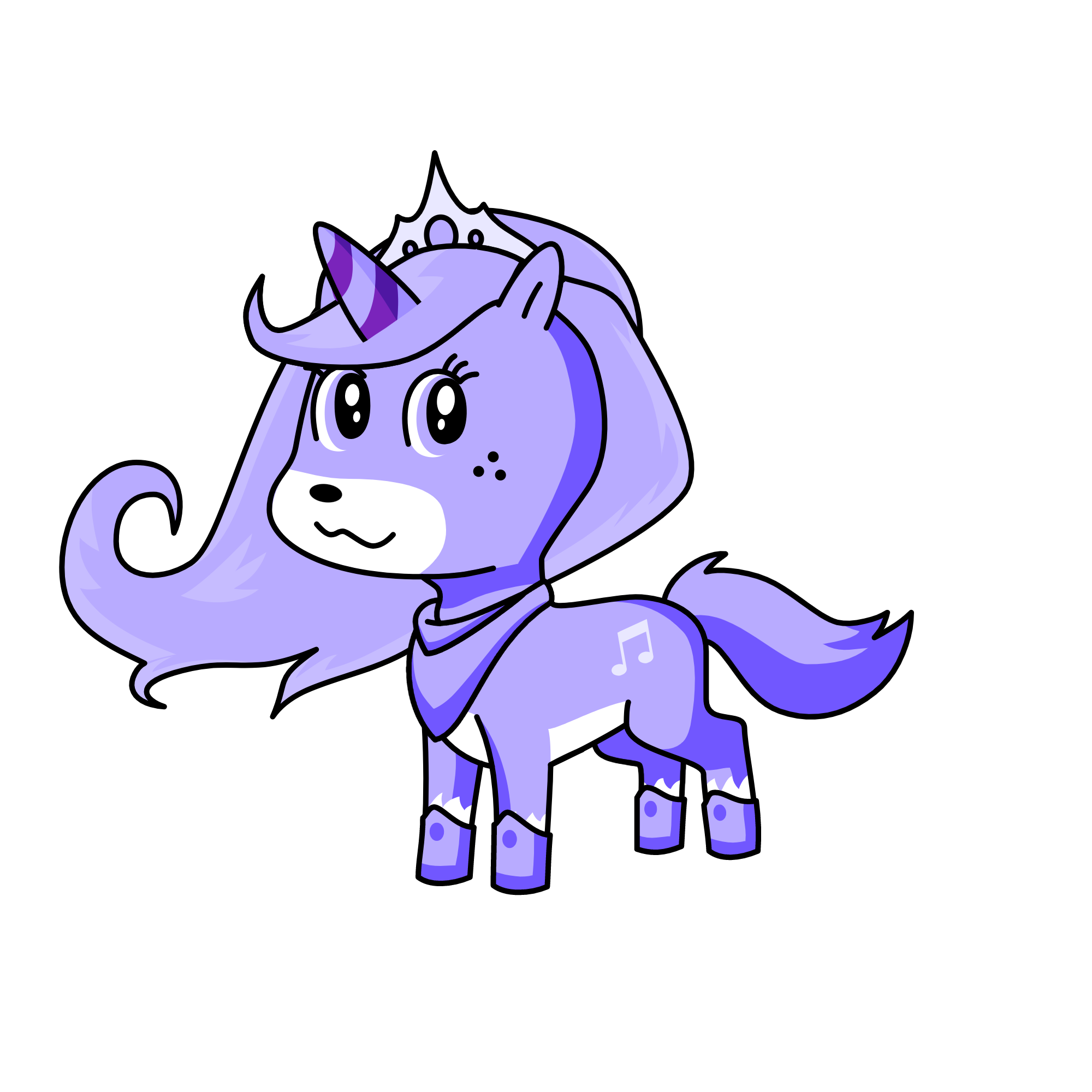 イズジームーン―ぼ(Izzy moonbow), the unicorn