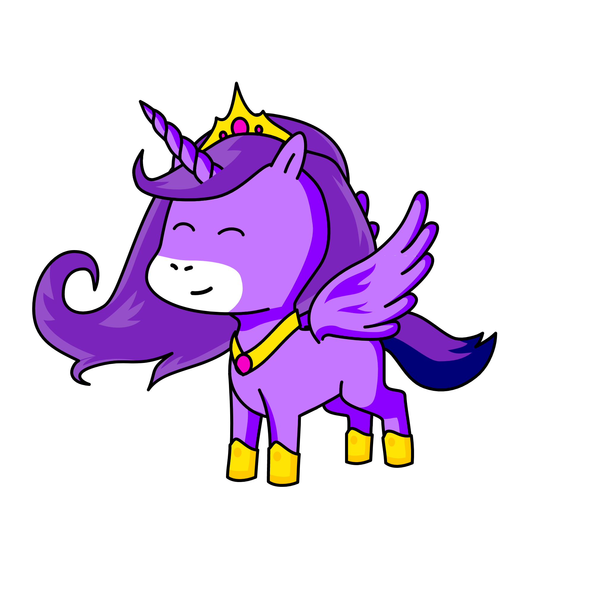 Princess Twilight Sparkle, the unicorn