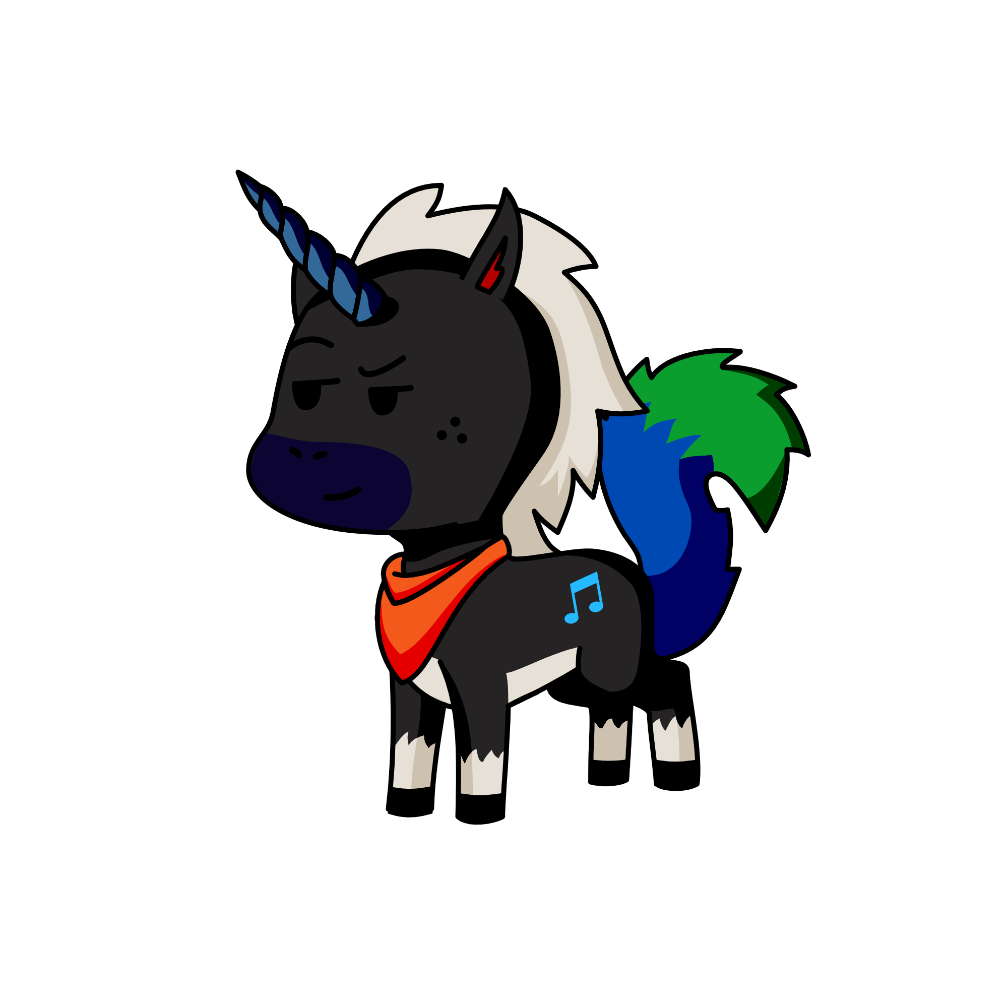 hyper, the unicorn