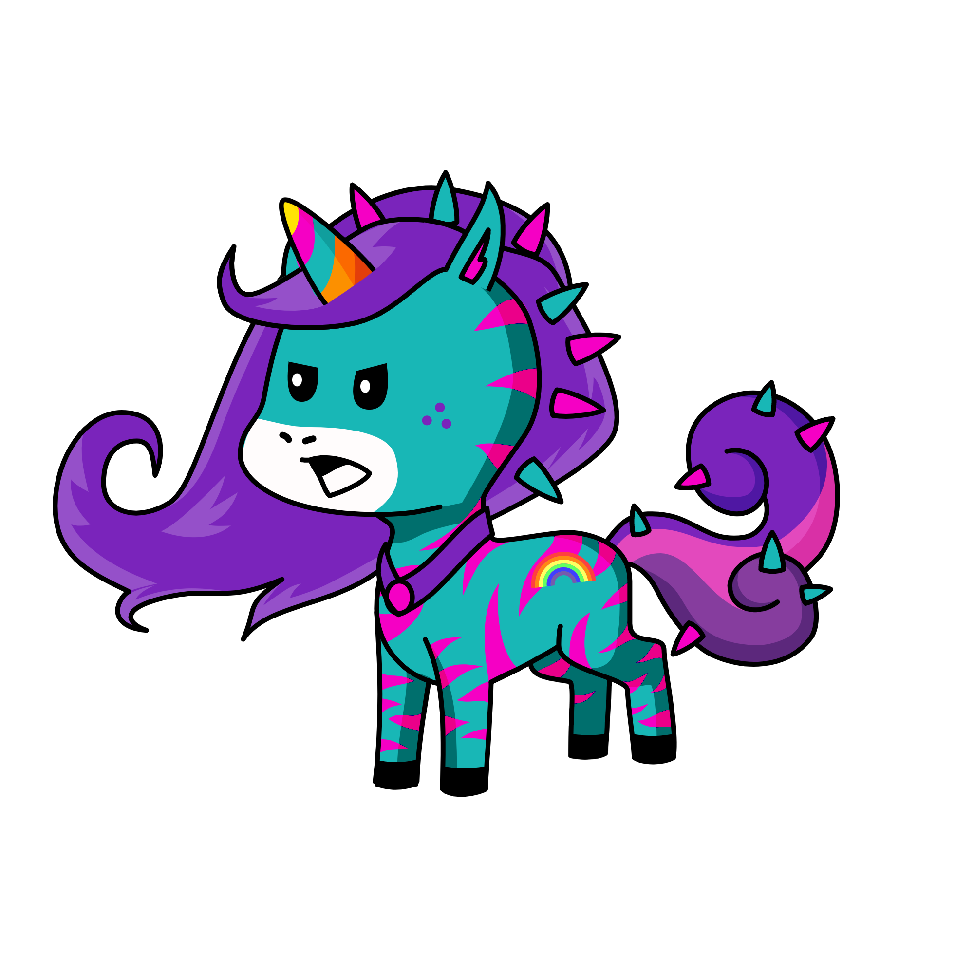 Cornelia, the unicorn