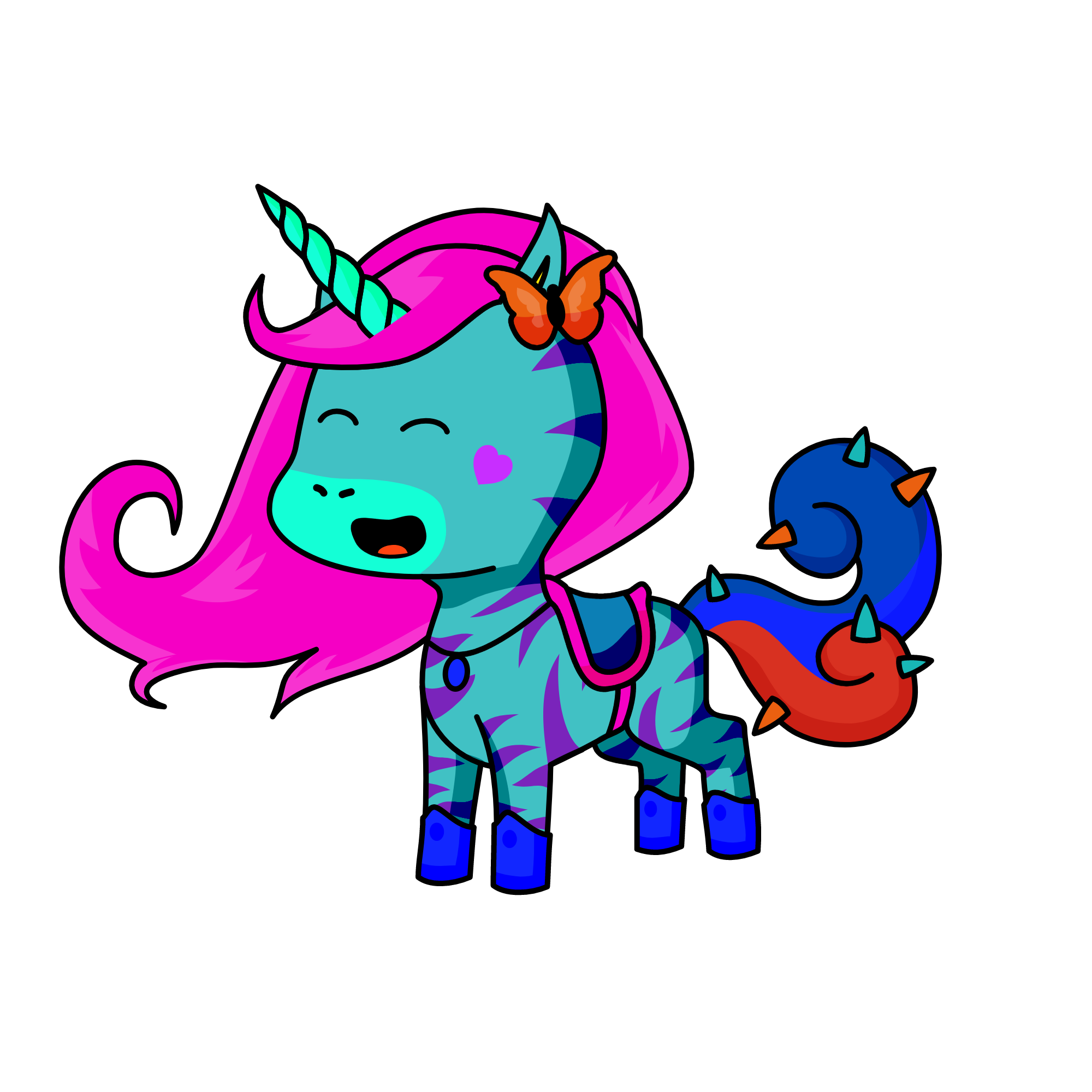 Lilly, the unicorn