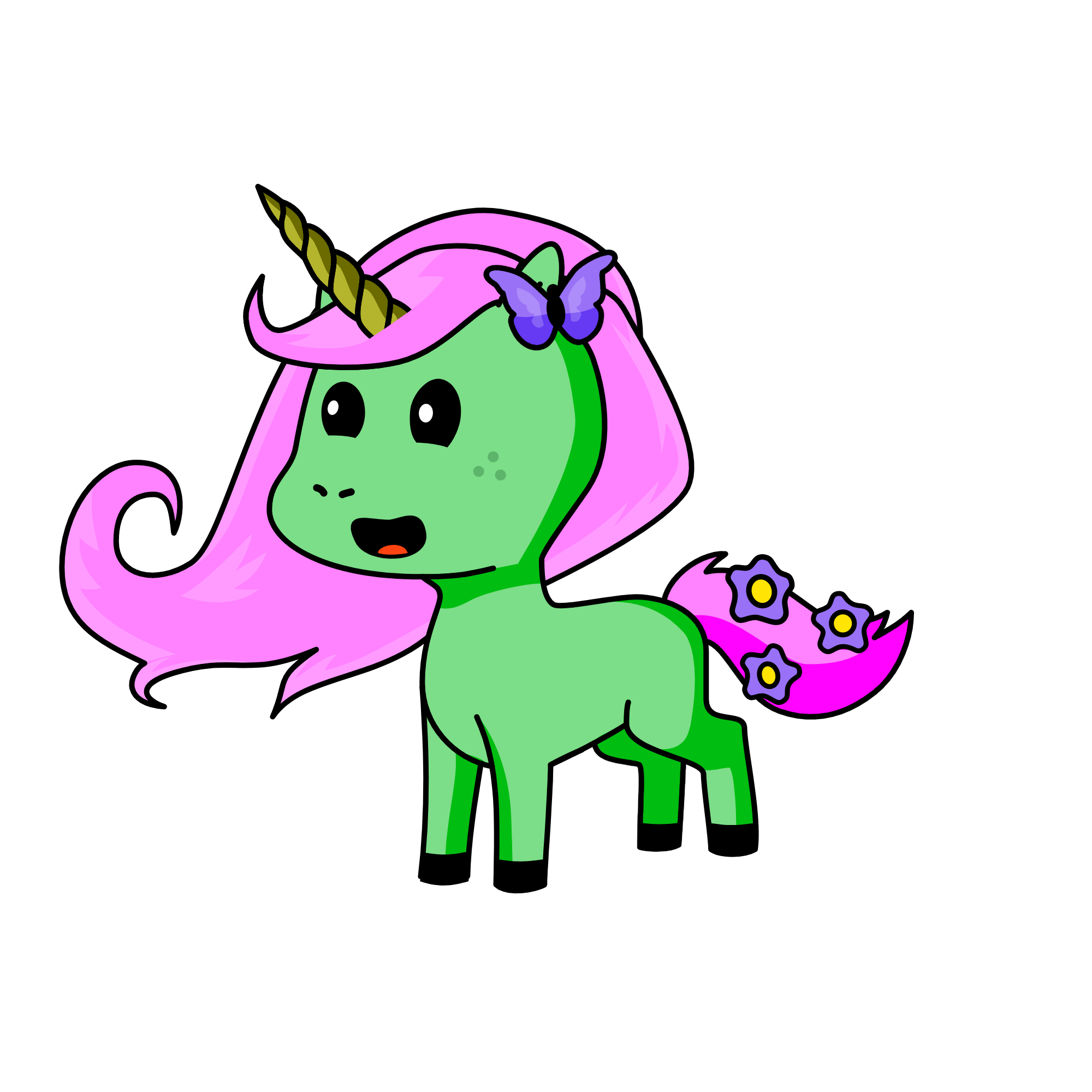 princess flora, the unicorn